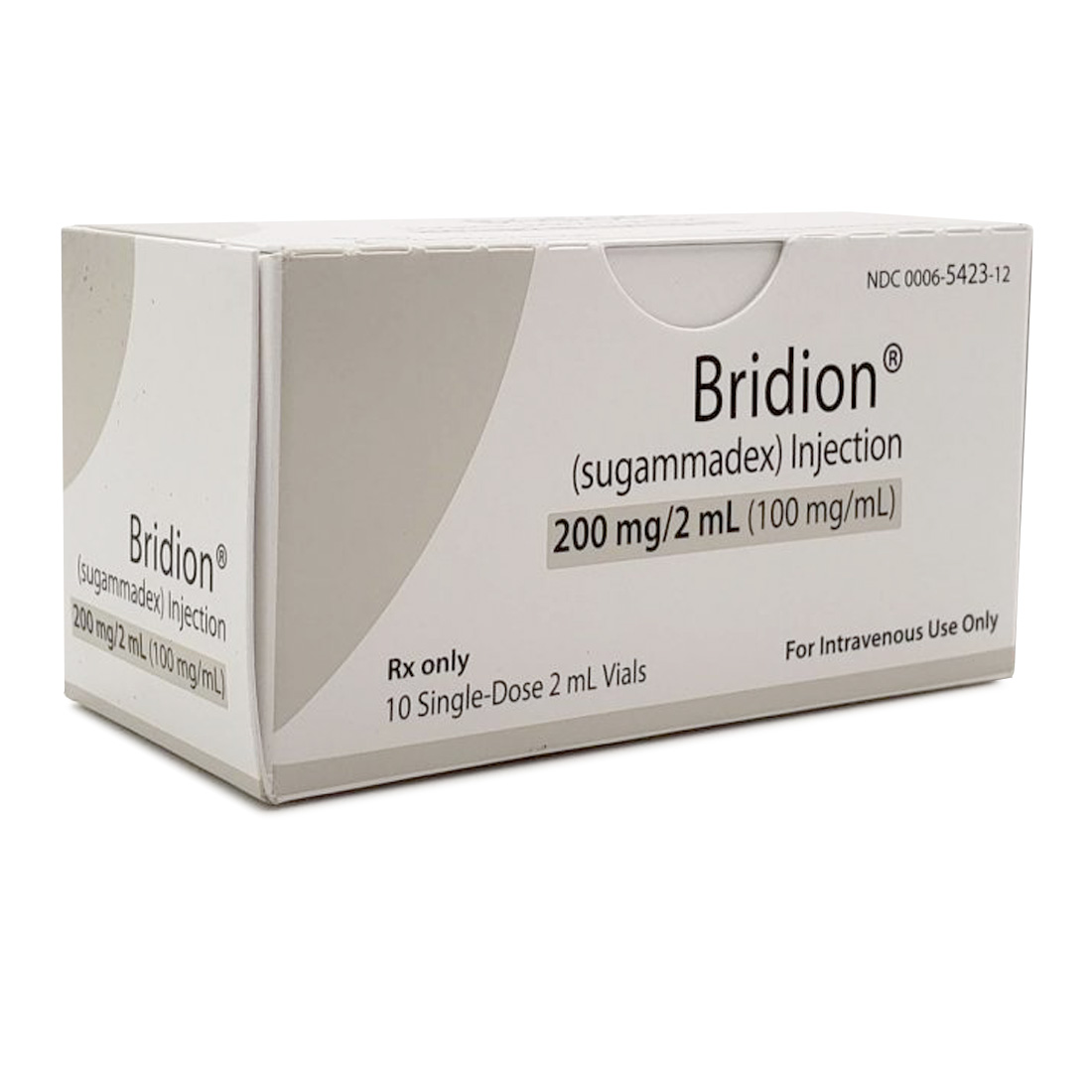 Bridion 200mg 2ml Single Dose Vial - 10/Box