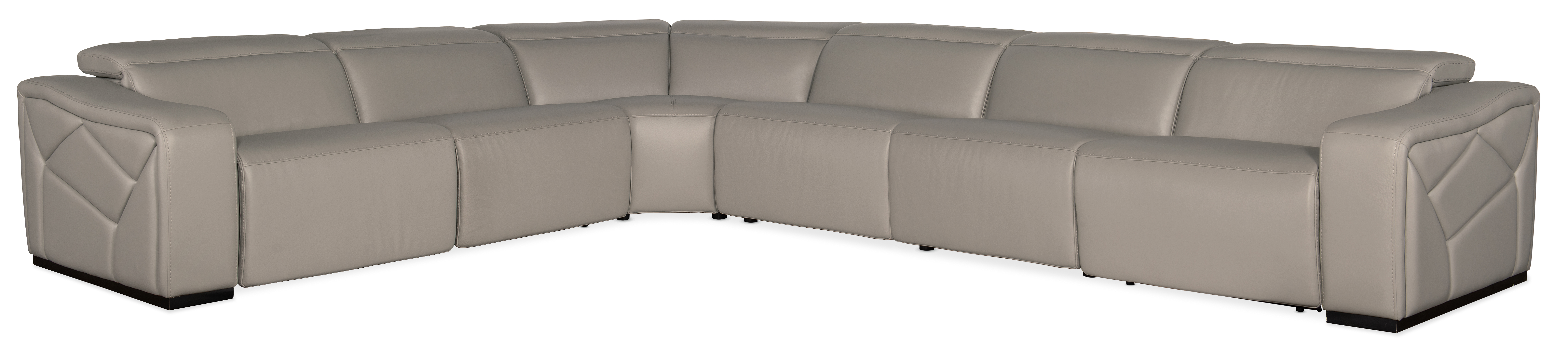 Picture of Opal 6-Piece Sectional w/ 3 Power Recliners