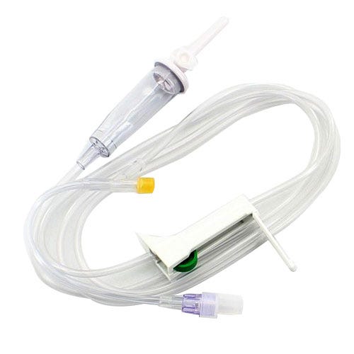 V1416 - IV Administration Set, 73" 15drp/ml w/Universal Spike, 1 Injection Site and SPIN-LOCK® Connector - 50/Case