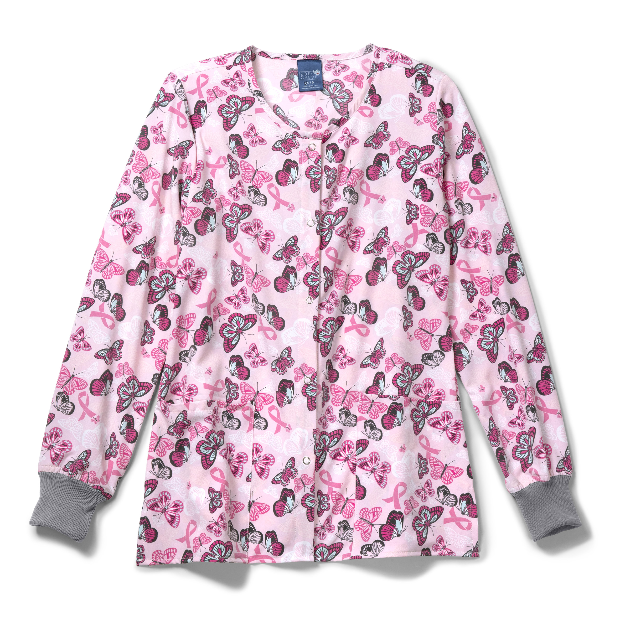 Zoe+Chloe Women&#8216;s Printed Warm Up Jacket-Zoe&#43;Chloe