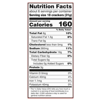 Nutrition Facts