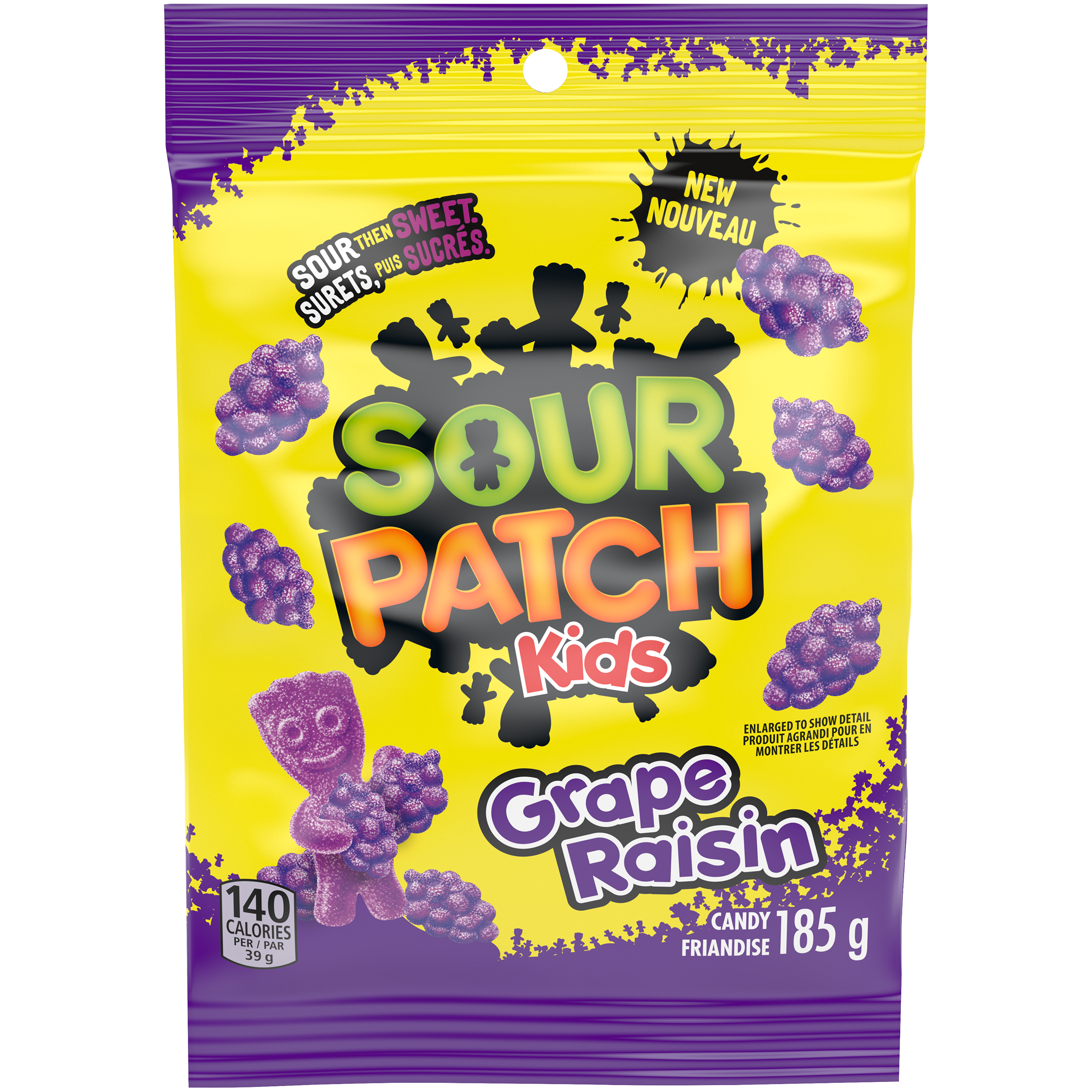 Maynards Sour Patch Kids Grape Soft Candy 185 G