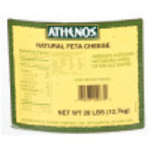  ATHENOS Traditional Feta 28 lb. Pail (Pack of 1) 