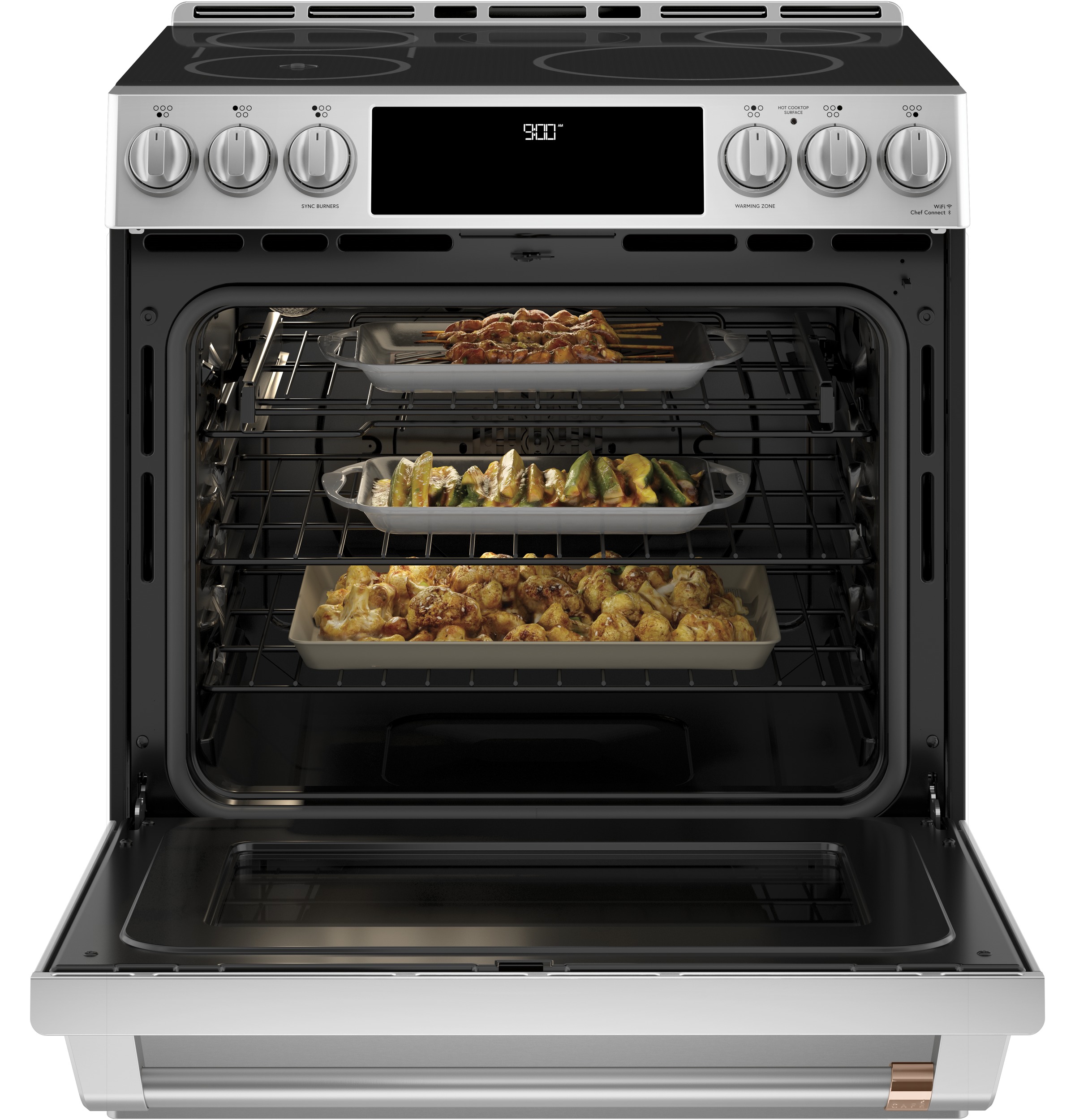 Café™ 30" Stainless Steel Slide In Induction Range view 4