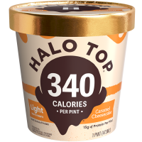 Caramel Cheesecake Light Ice Cream, 16 fl oz Pint