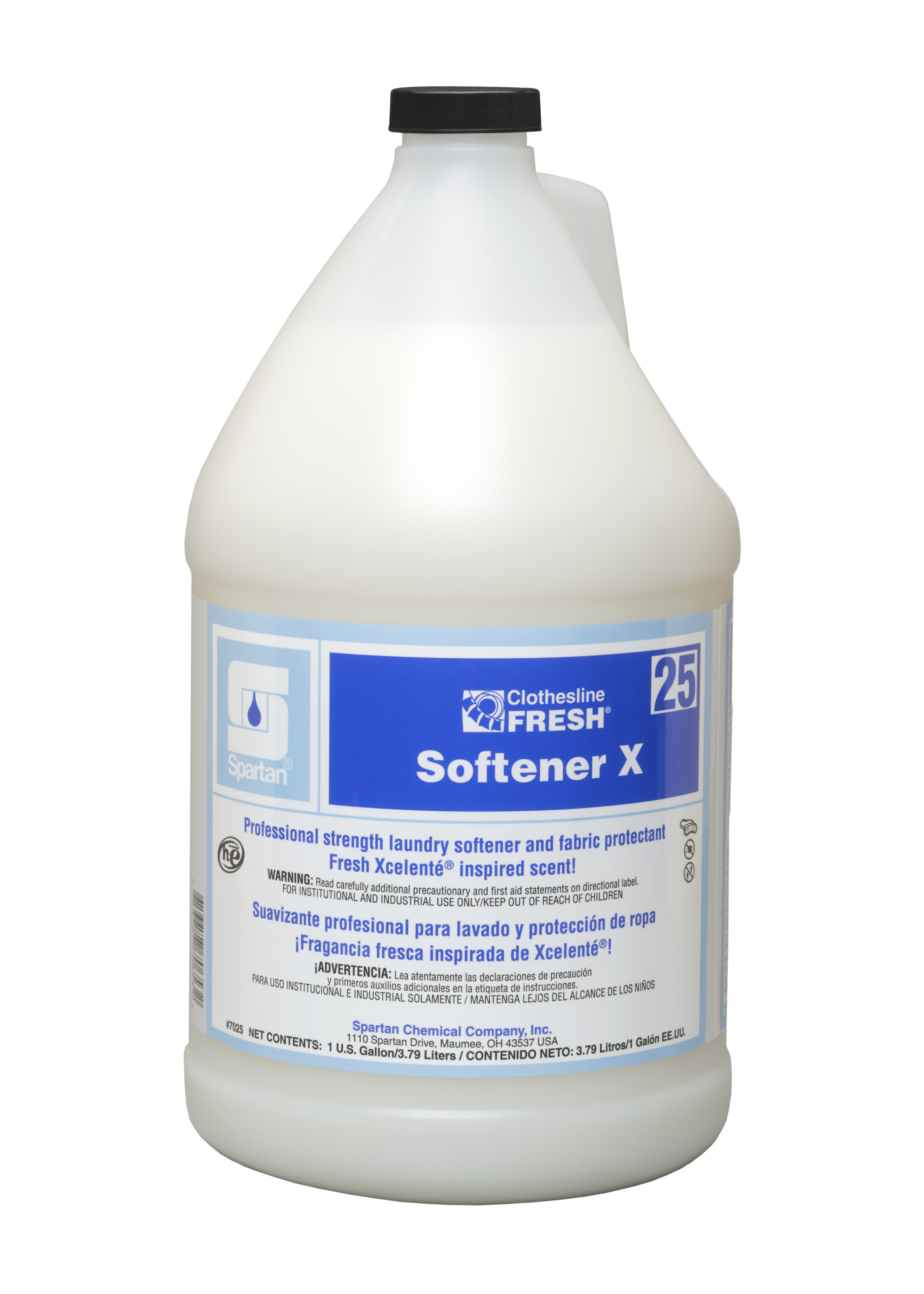 Spartan Chemical Company Clothesline Fresh Softener X 25, 1 GAL 4/CSE