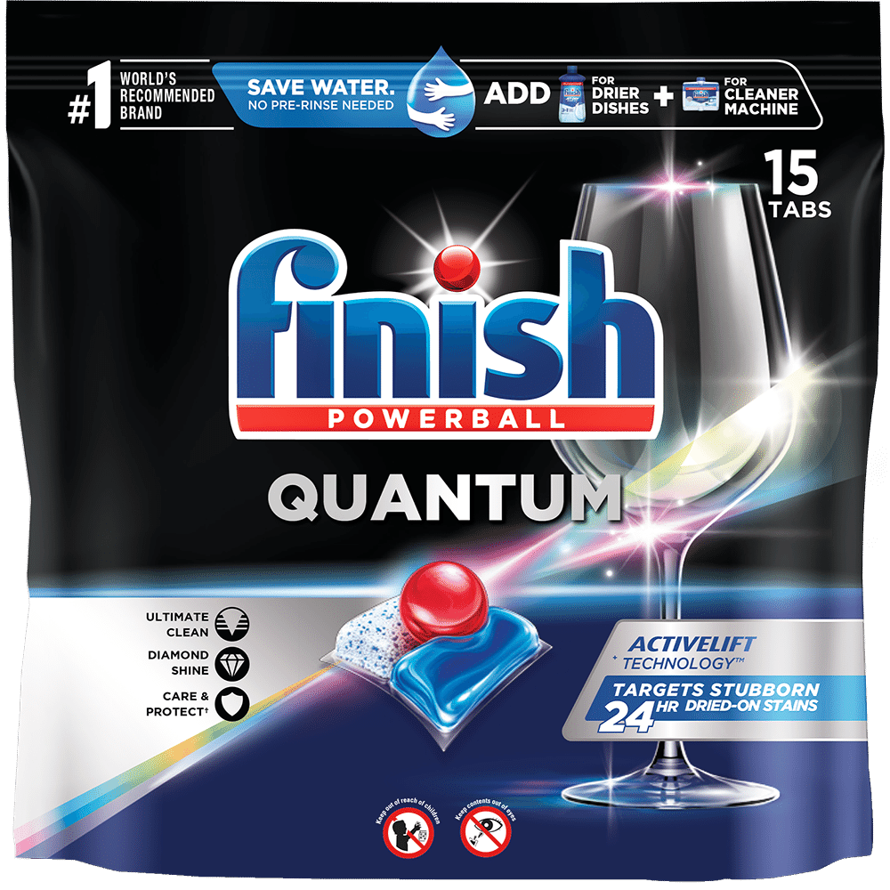 Finish® Powerball Quantum Dishwasher Pods | Finish®