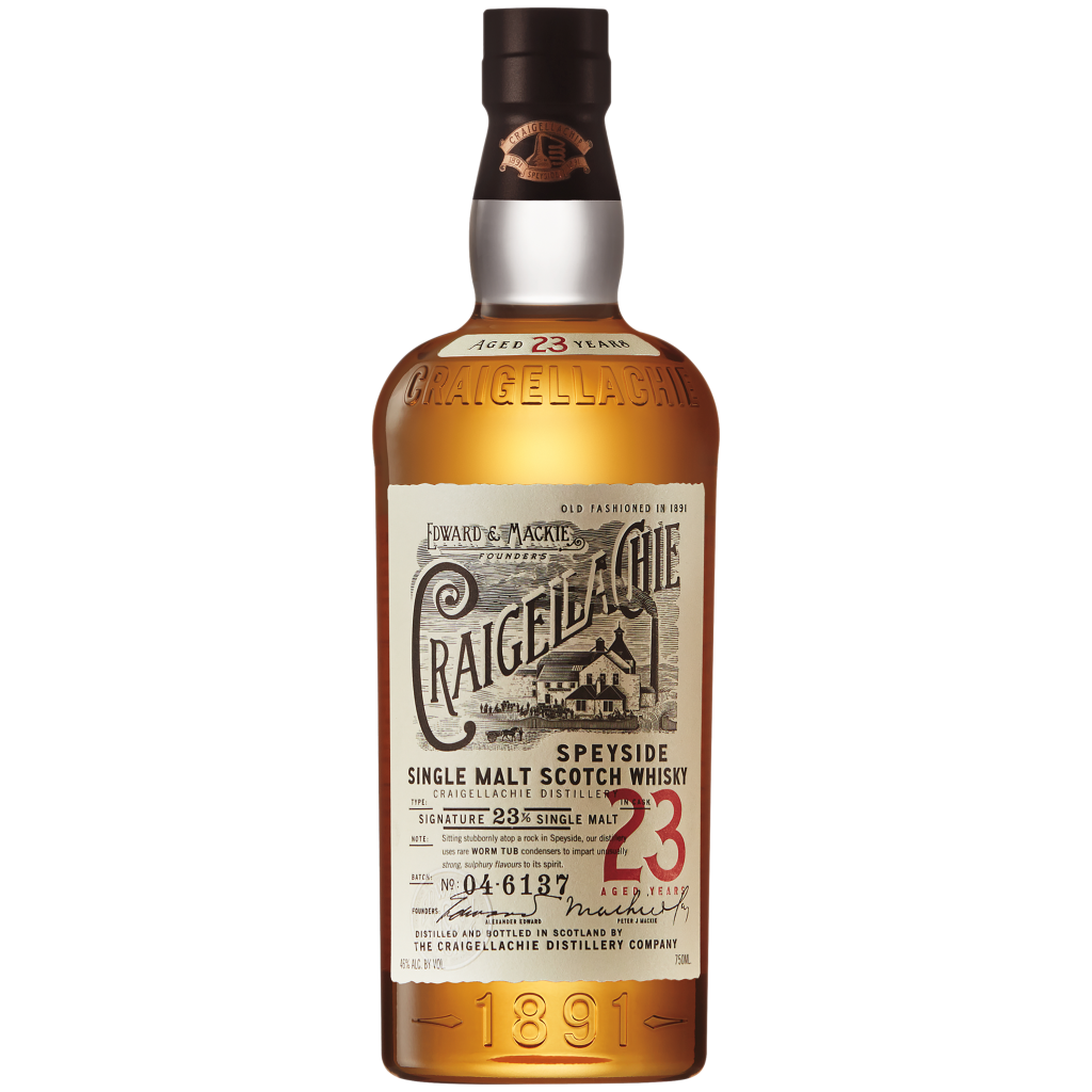 CRAIGELLACHIE 23 YEAR OLD SINGLE MALT WHISKY