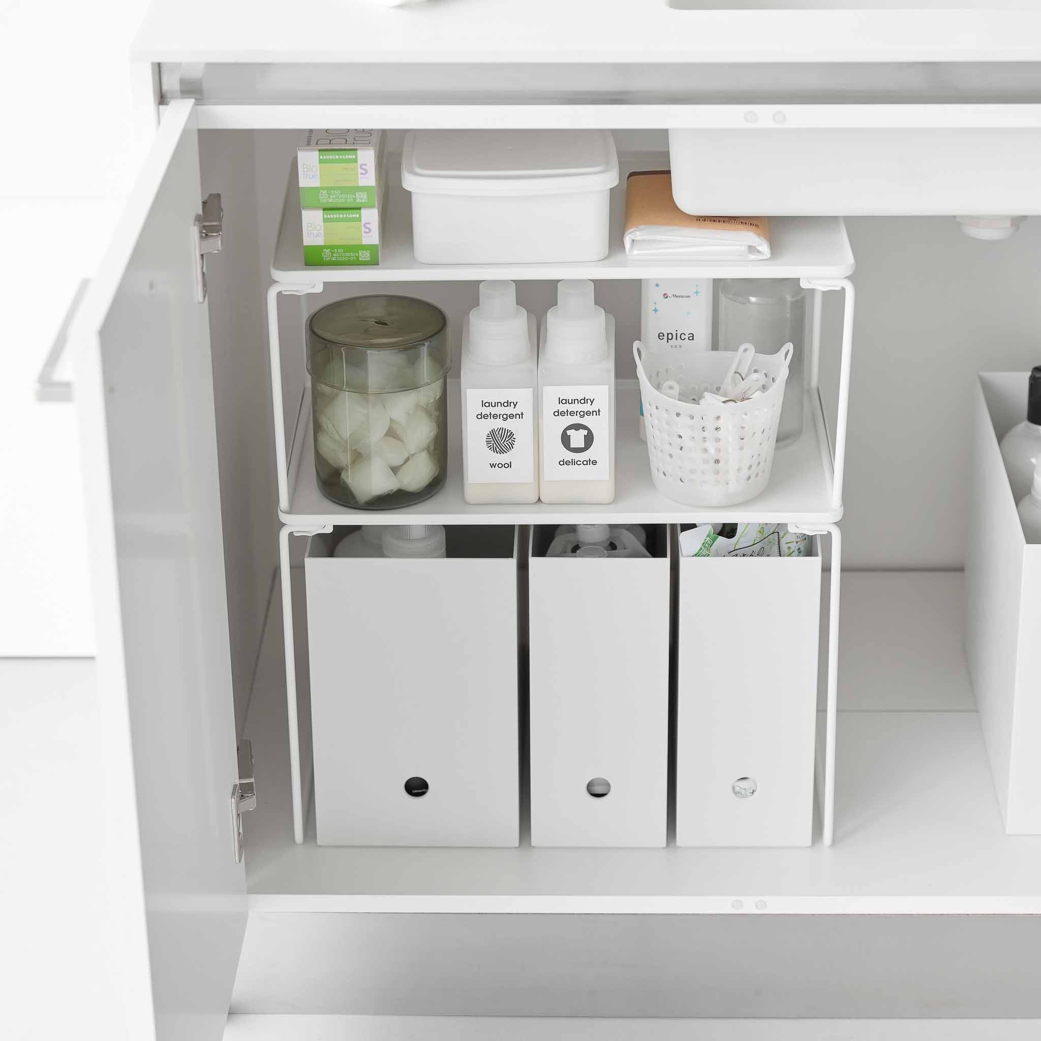 Stackable Folding Rack L : Secure & Stackable Storage