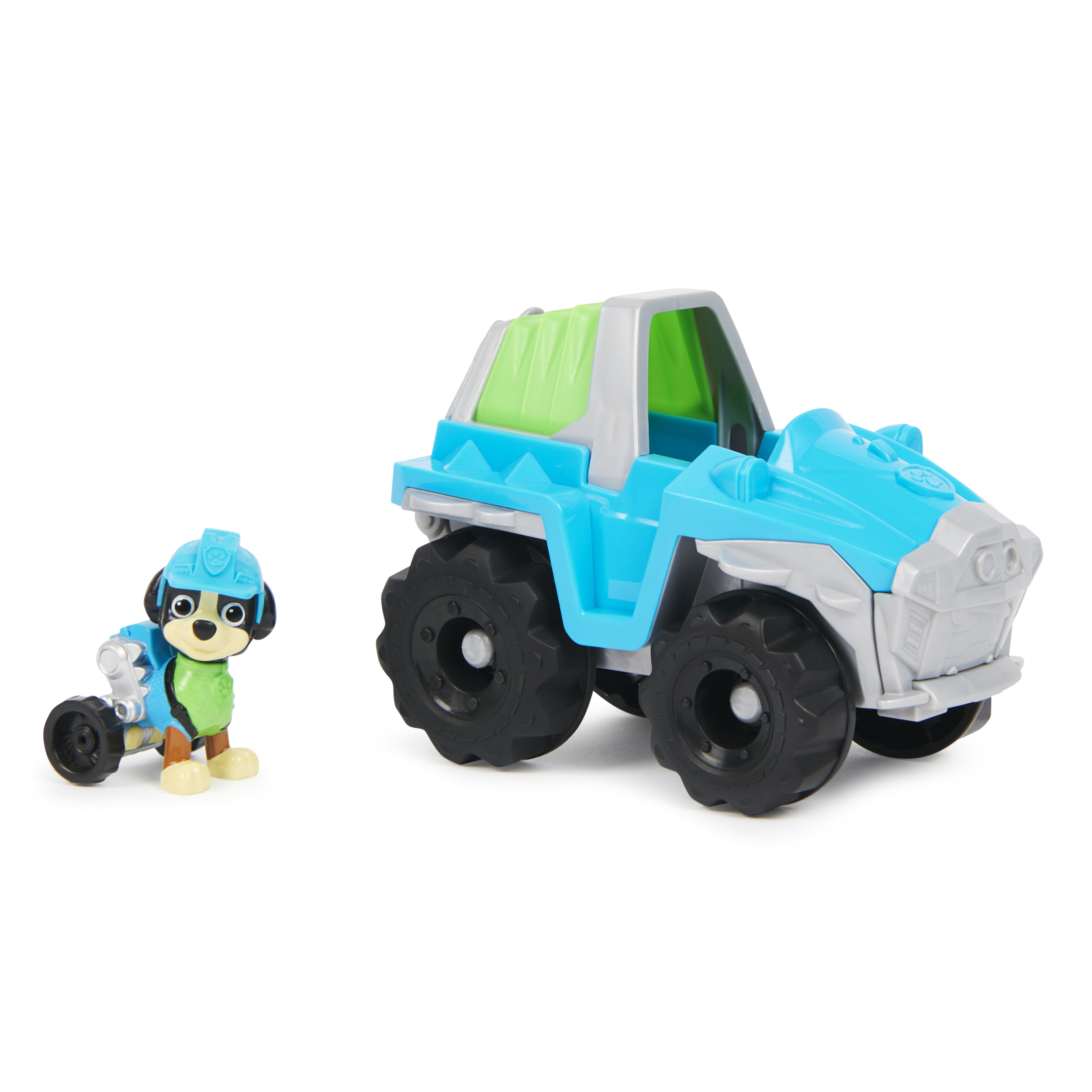 Paw Patrol, Rex’s Dinosaur Rescue Vehicle with Collectible Action