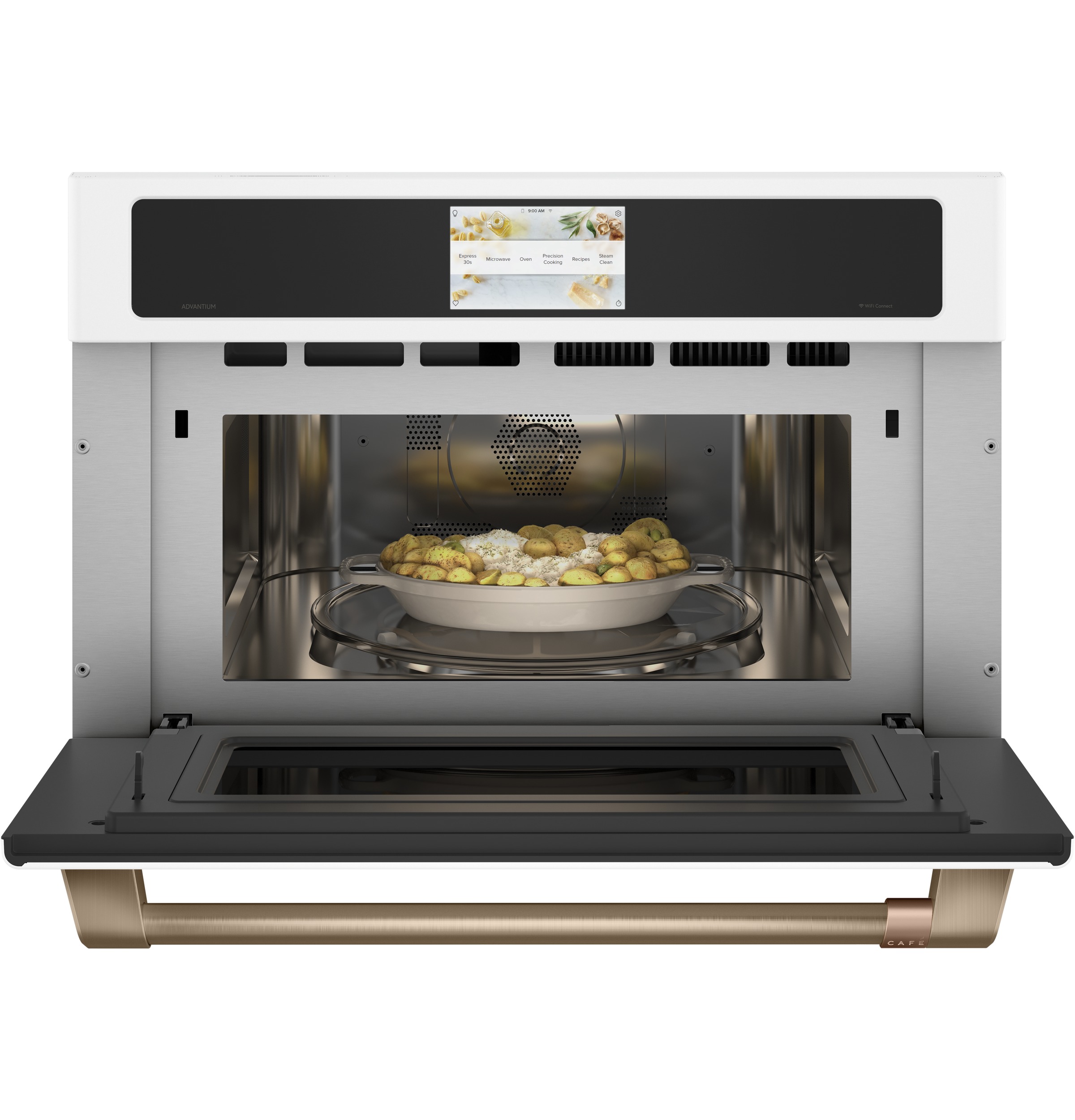 Café™ 30" Matte White Electric Speed Oven view 3