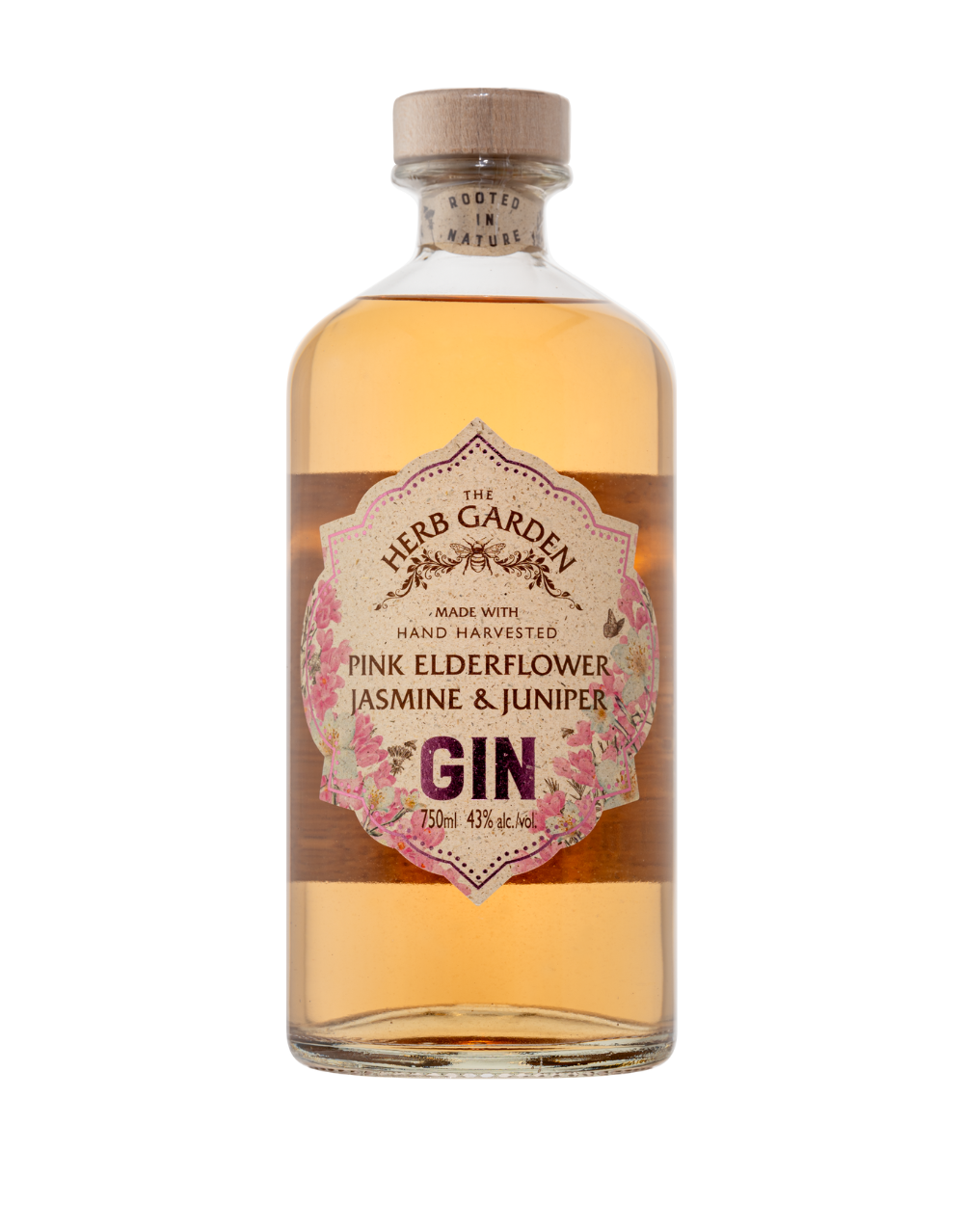 HERB GARDEN GIN PINK ELDERFLOWER JASMINE