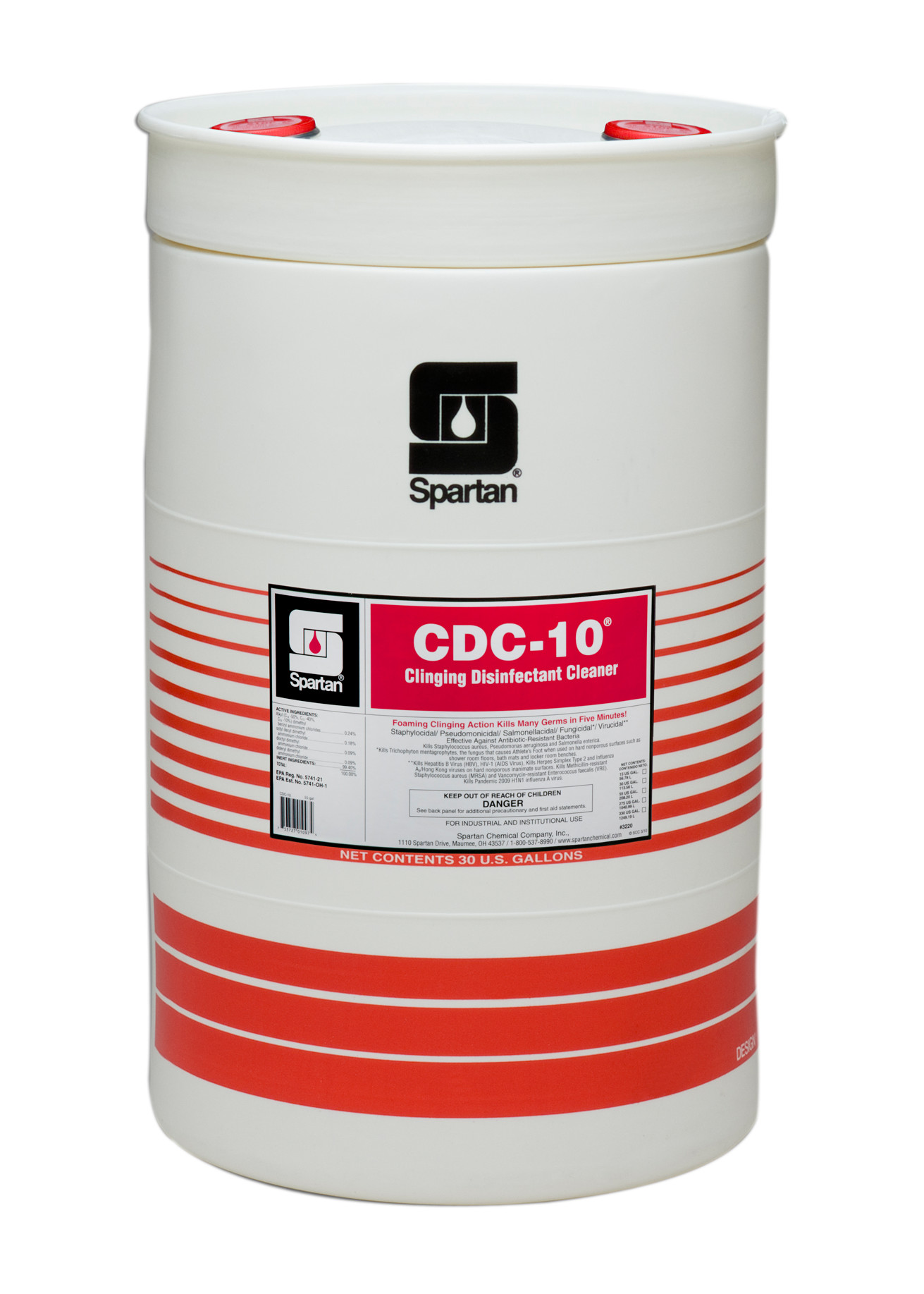 Spartan Chemical Company CDC-10, 30 GAL DRUM
