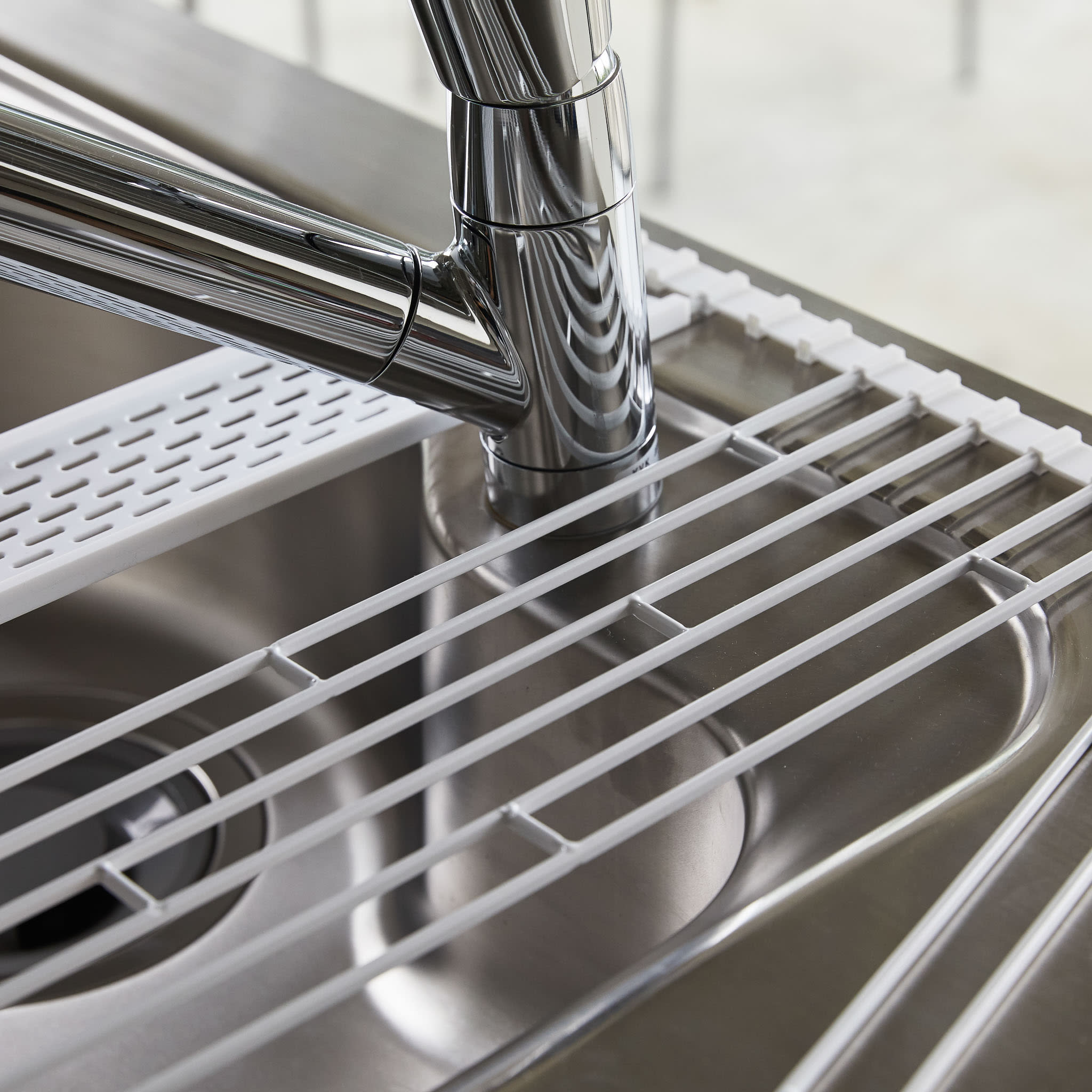 Foldable Drainer : Flexible Positioning