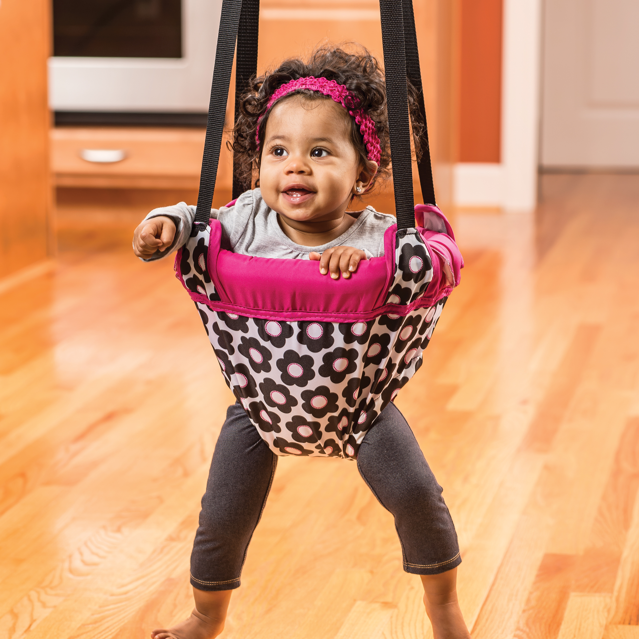 Evenflo ExerSaucer Doorway Jumper, Bumbly
