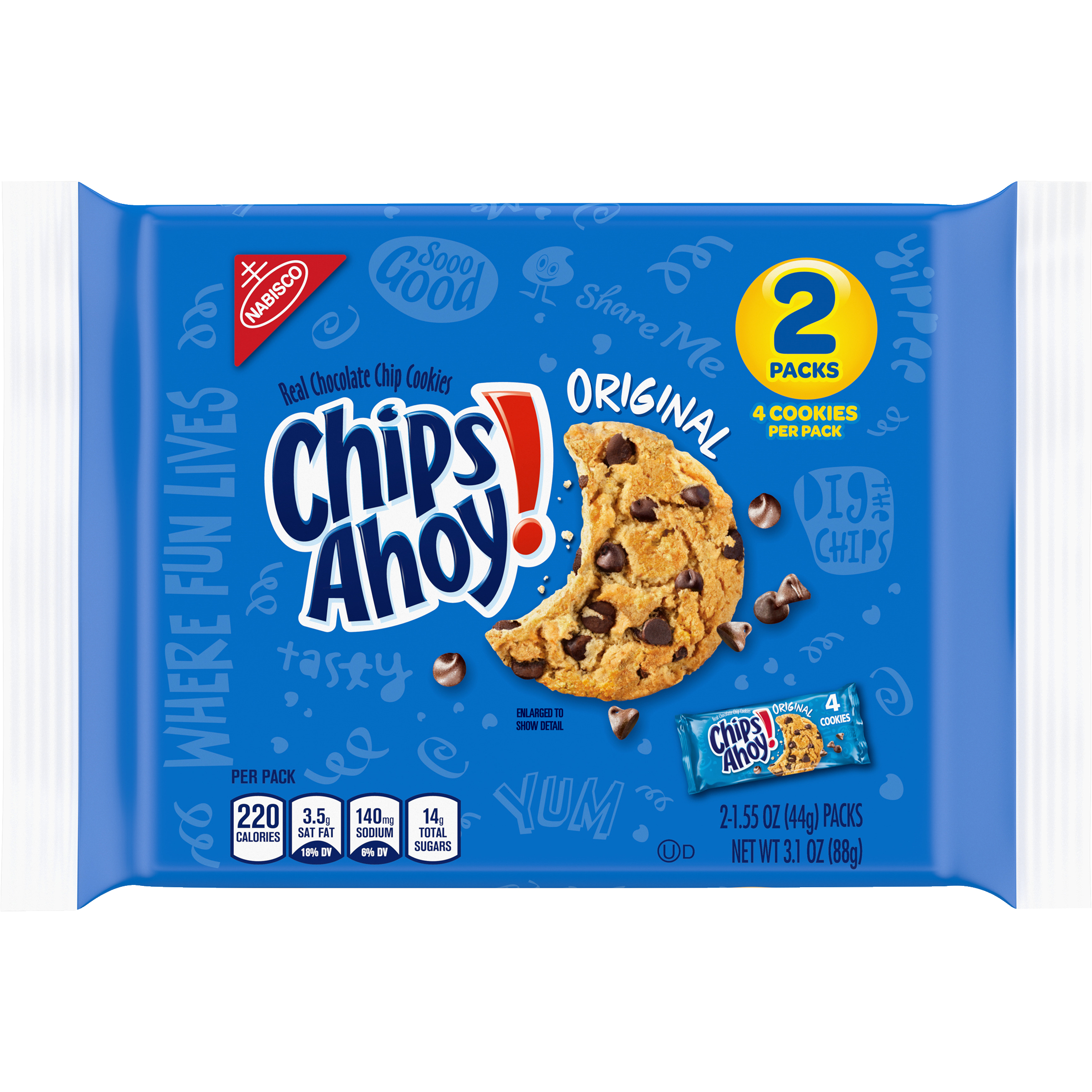 CHIPS AHOY! Original Cookies 3 oz-2