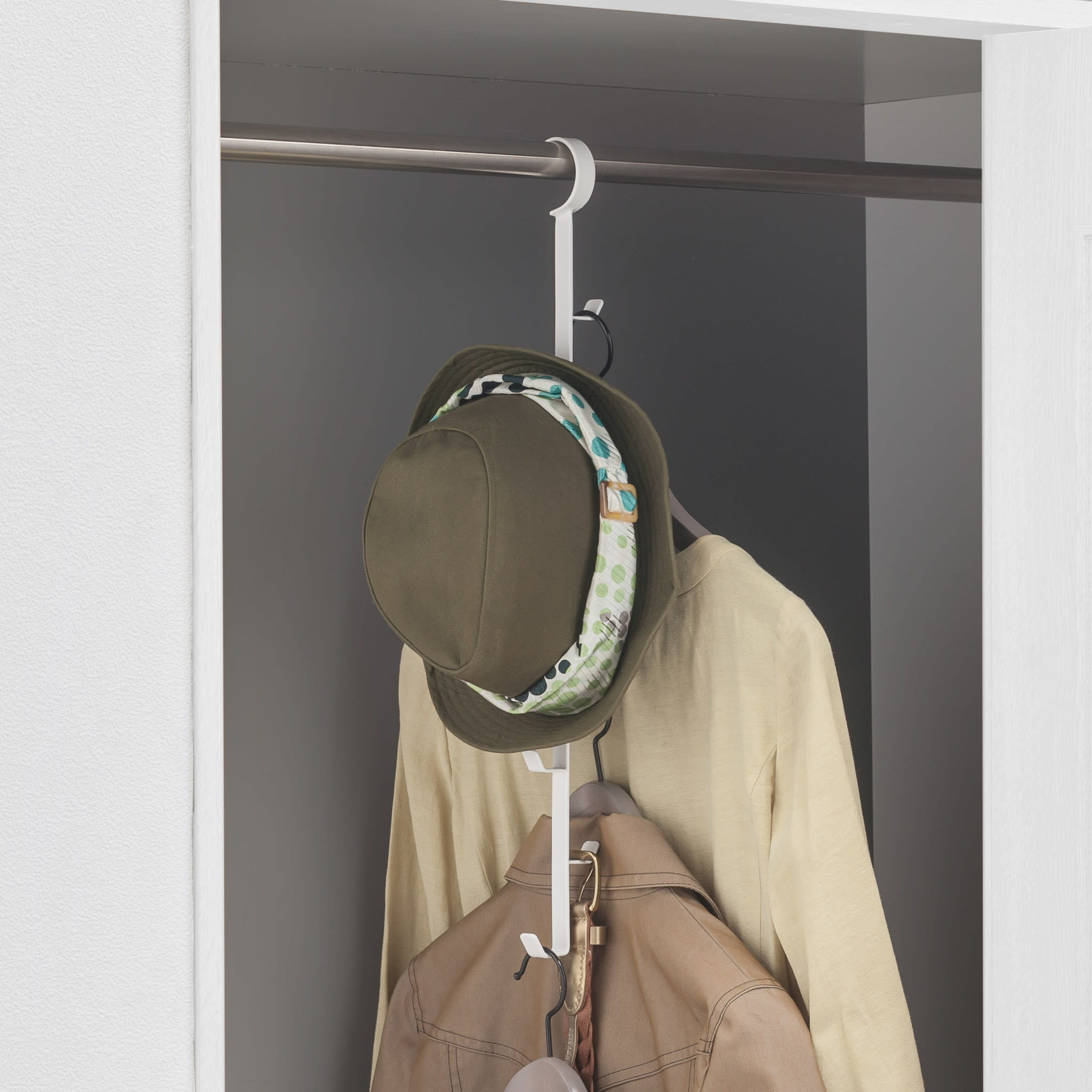 Closet Hooks : Practical Closet Addition