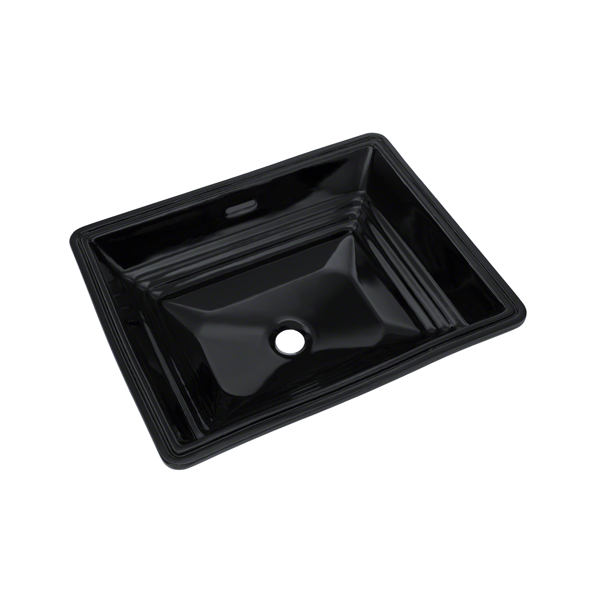 TOTO Promenade Rectangular Undermount Bathroom Sink, Ebony, Vitreous China, LT533#51