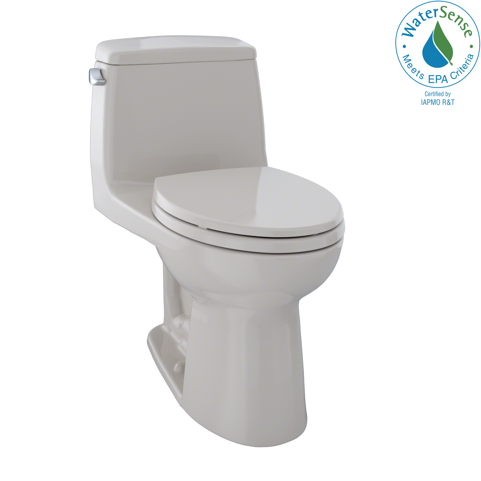 TOTO Eco UltraMax One-Piece Elongated 1.28 GPF Toilet, Sedona Beige, Vitreous China, MS854114E#12