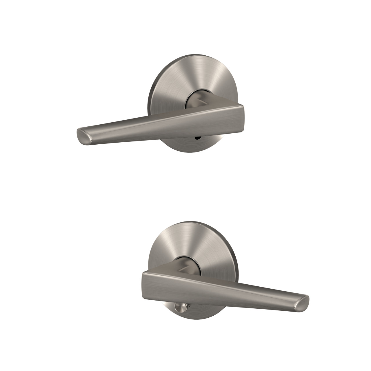 Custom Eller Lever Combined Interior Hall-Closet and Bed-Bath Lock