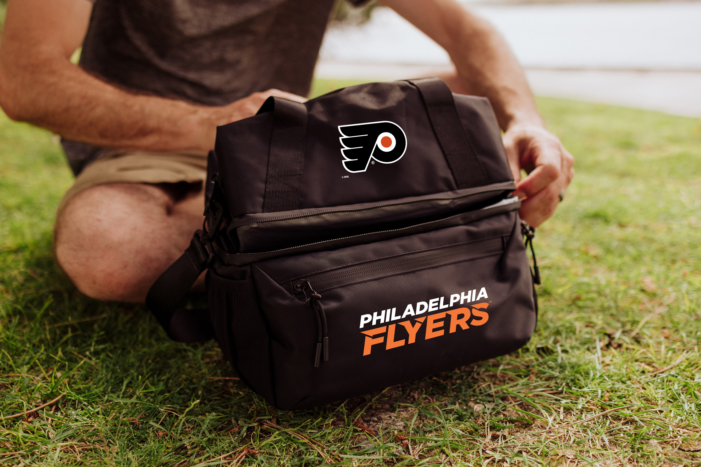 Philadelphia Flyers - Tarana Recycled Lunch Bag Cooler with Utensils