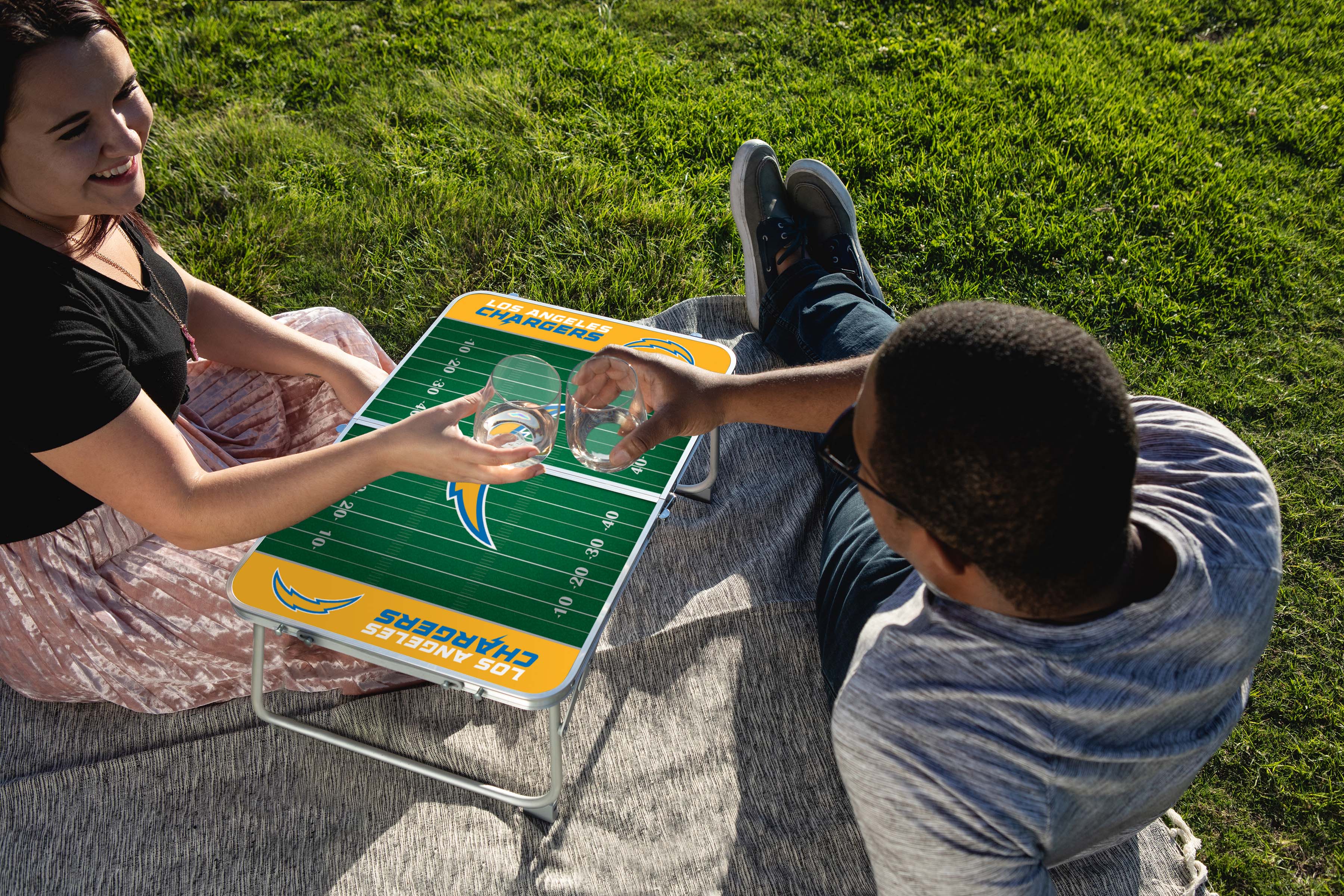 Los Angeles Chargers - Concert Table Mini Portable Table