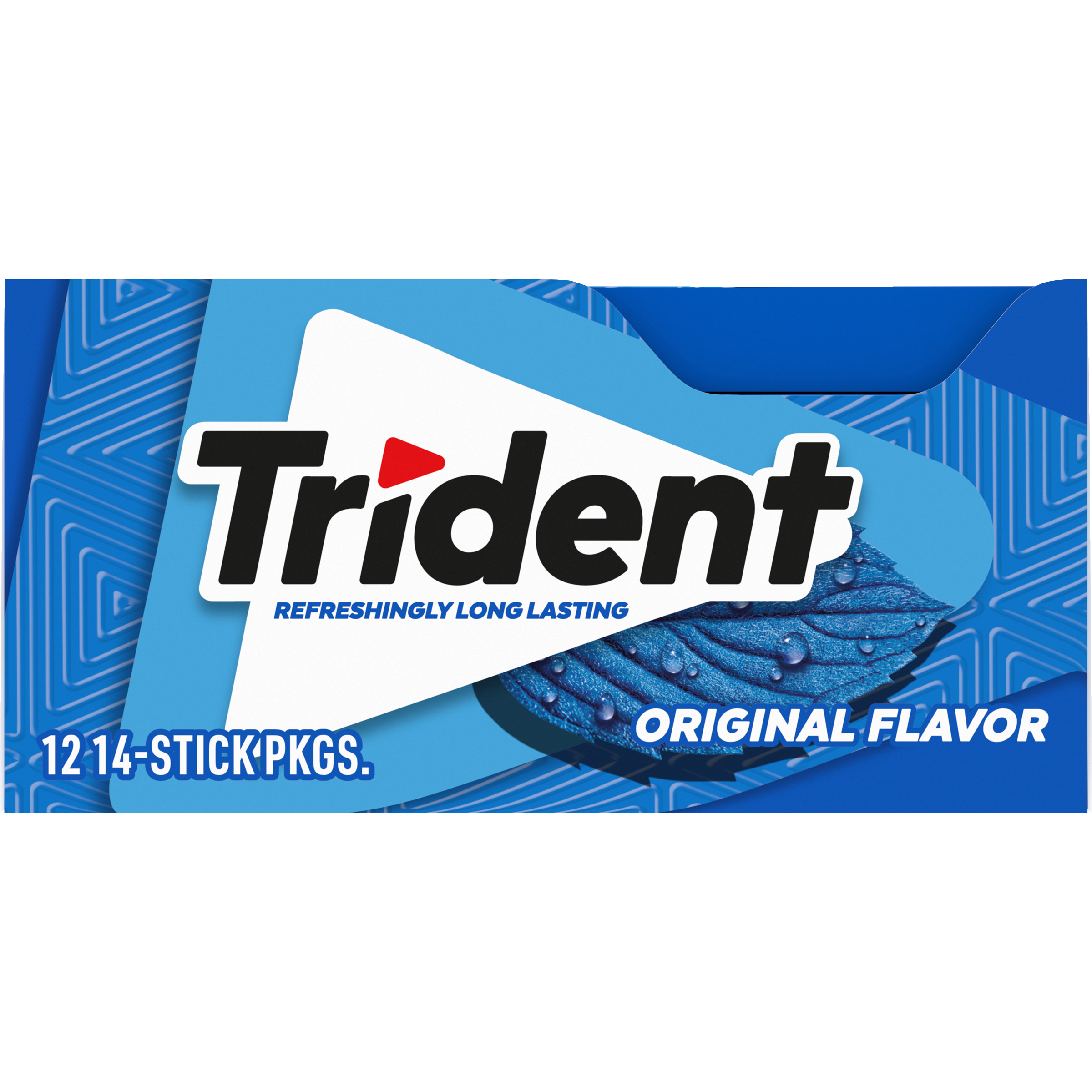 Trident Original Sugar Free Gum, 12 Packs of 14 Pieces (168 Total Pieces)-2