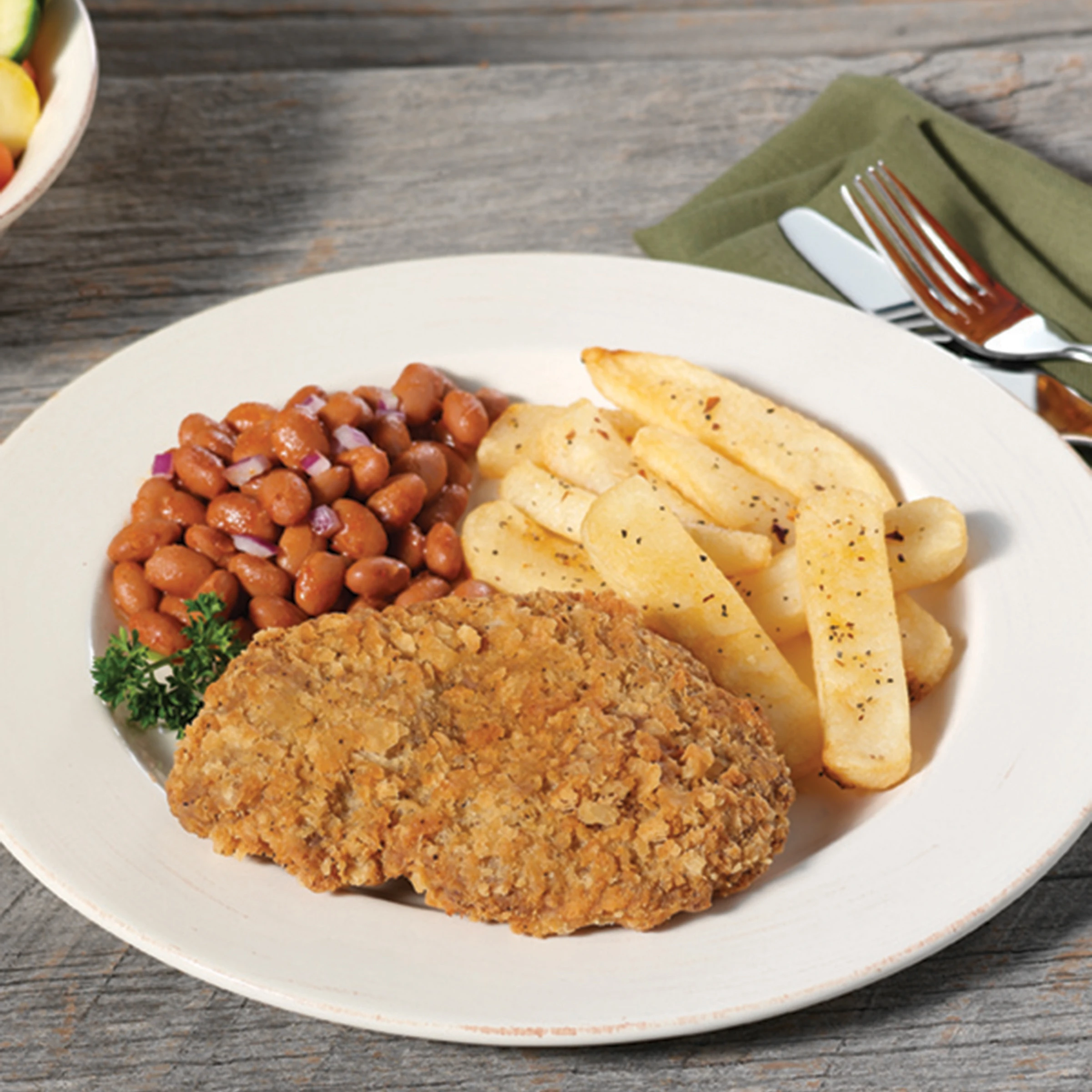 AdvancePierre™ Gold Label Exclusive Cut® The SUPERNATURAL Whole Muscle Raw Breaded Country Fried Beef Steak Fritters, 5.33 oz, Approx. 30 Pieces, 10 Lbshttp://images.salsify.com/image/upload/s--T3fdrBpQ--/alj95yrcbagvlk9stzax.webp