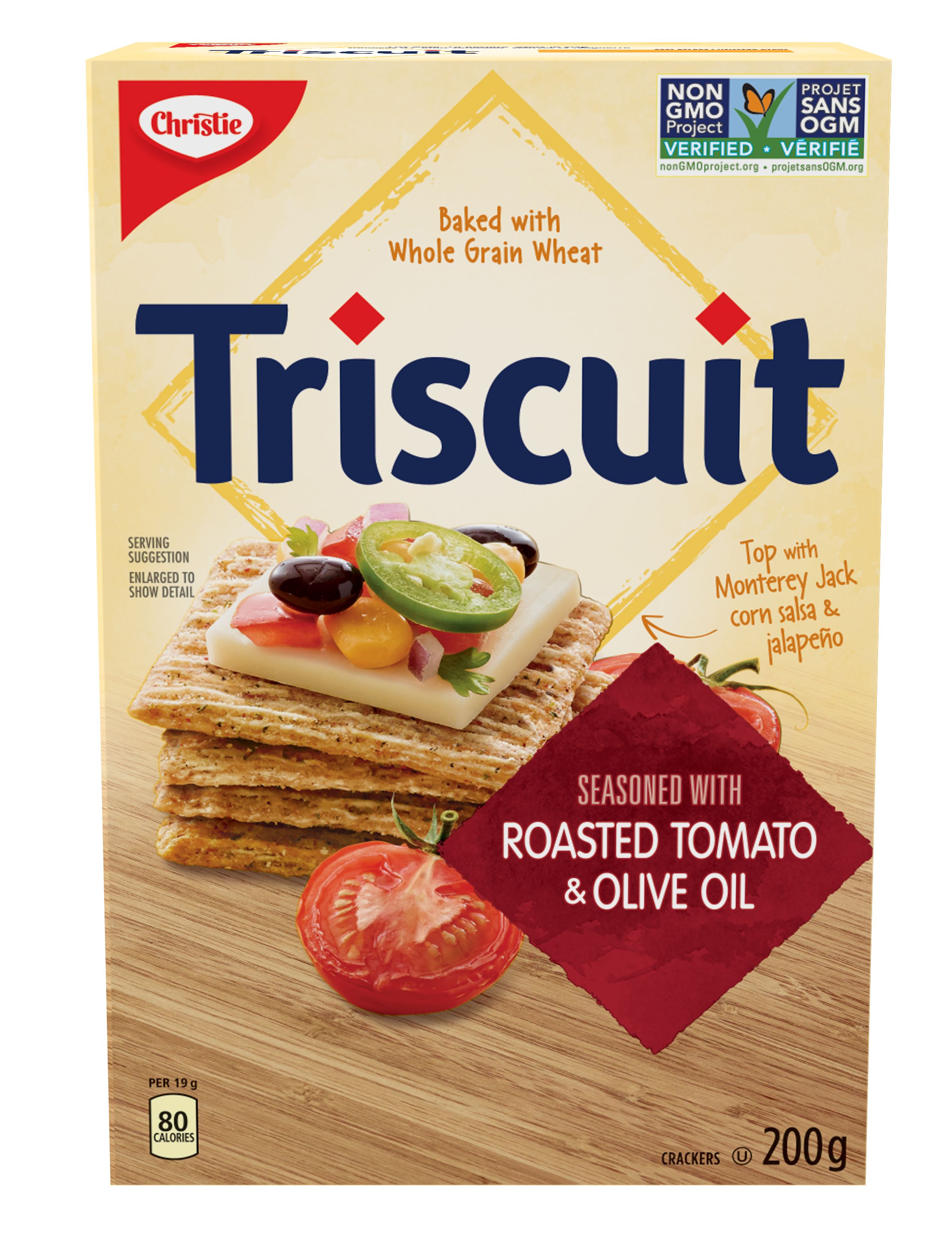 Triscuit Roasted Tomato & Olive Oil Crackers 200 G-1