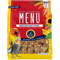 Image of Vitakraft MENU Medium Bird Food, 4 lb