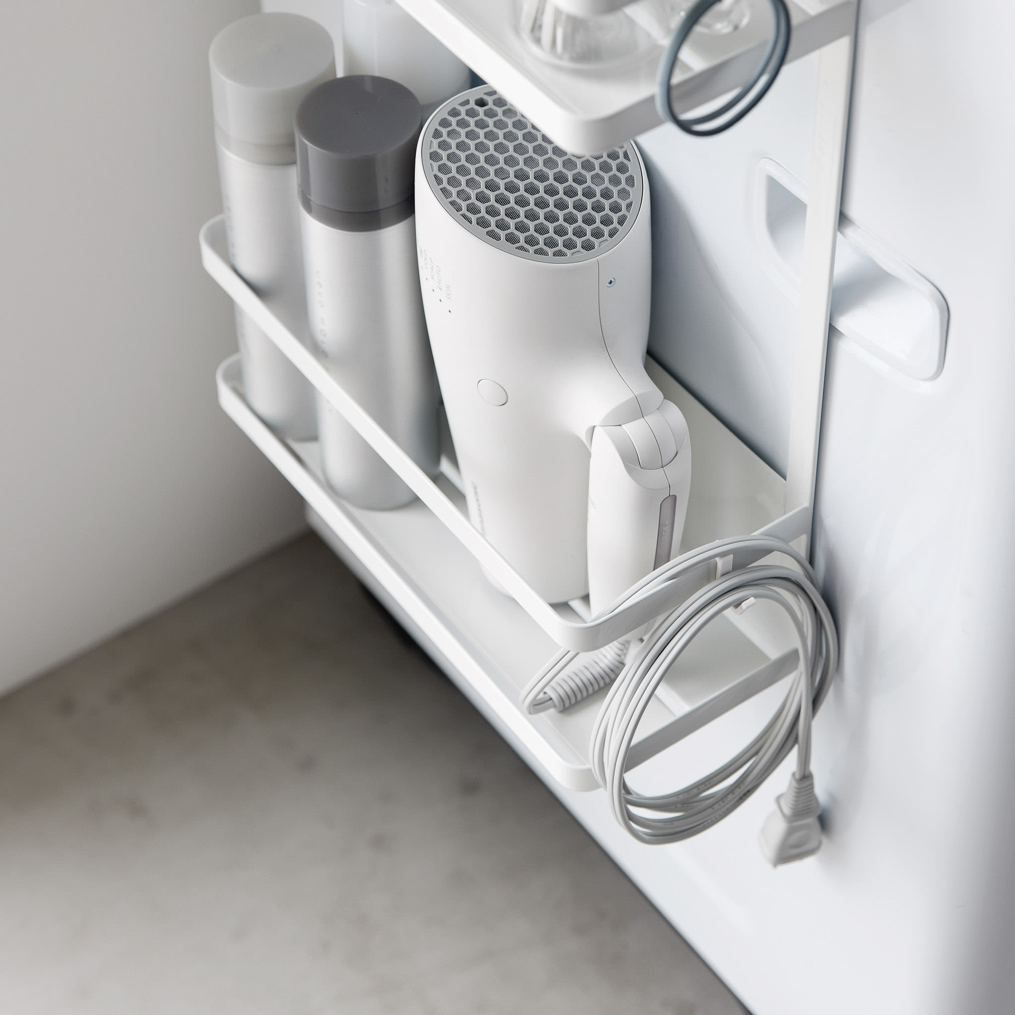 Magnetic Laundry Side Rack : Strong Magnetic Hold