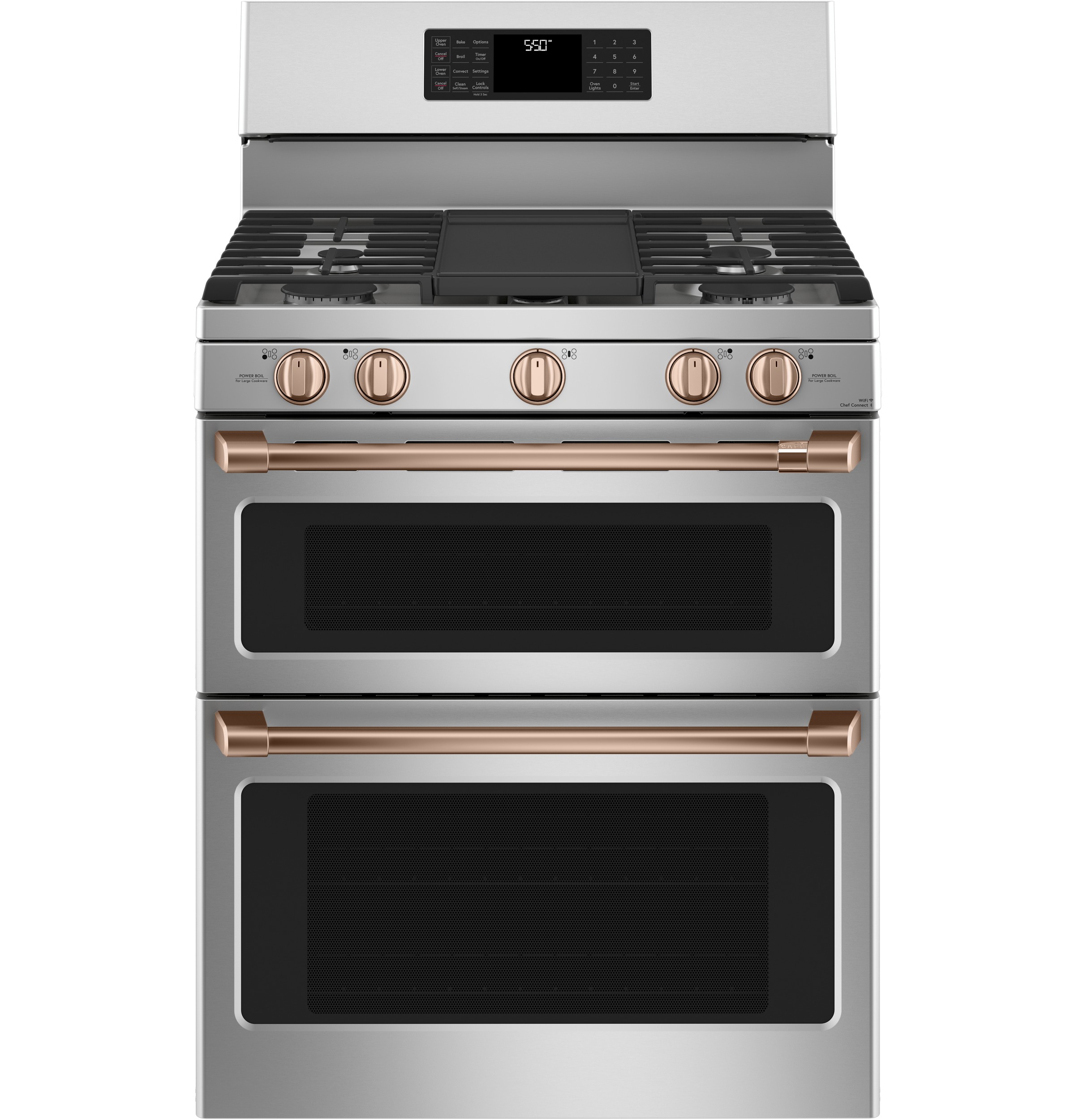 Freestanding Gas Knobs,Hndls Brushed Copper — Not Connectable view 5