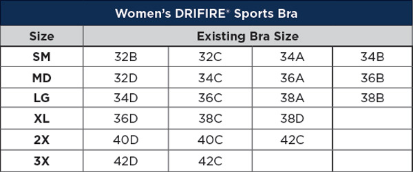 Sizing Chart