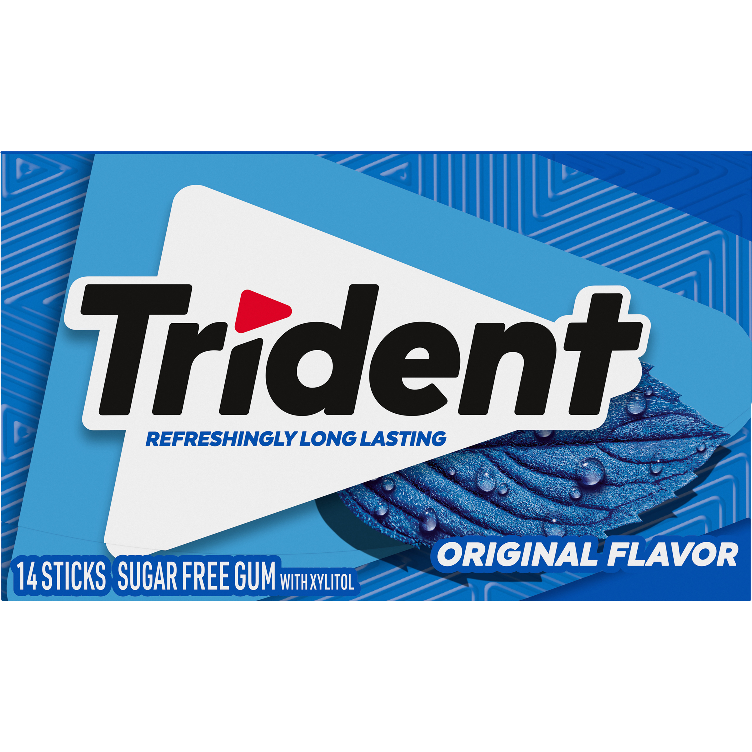 Trident Original Sugar Free Gum, 14 Pieces-thumbnail-1