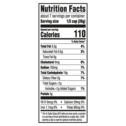 Nutrition Facts