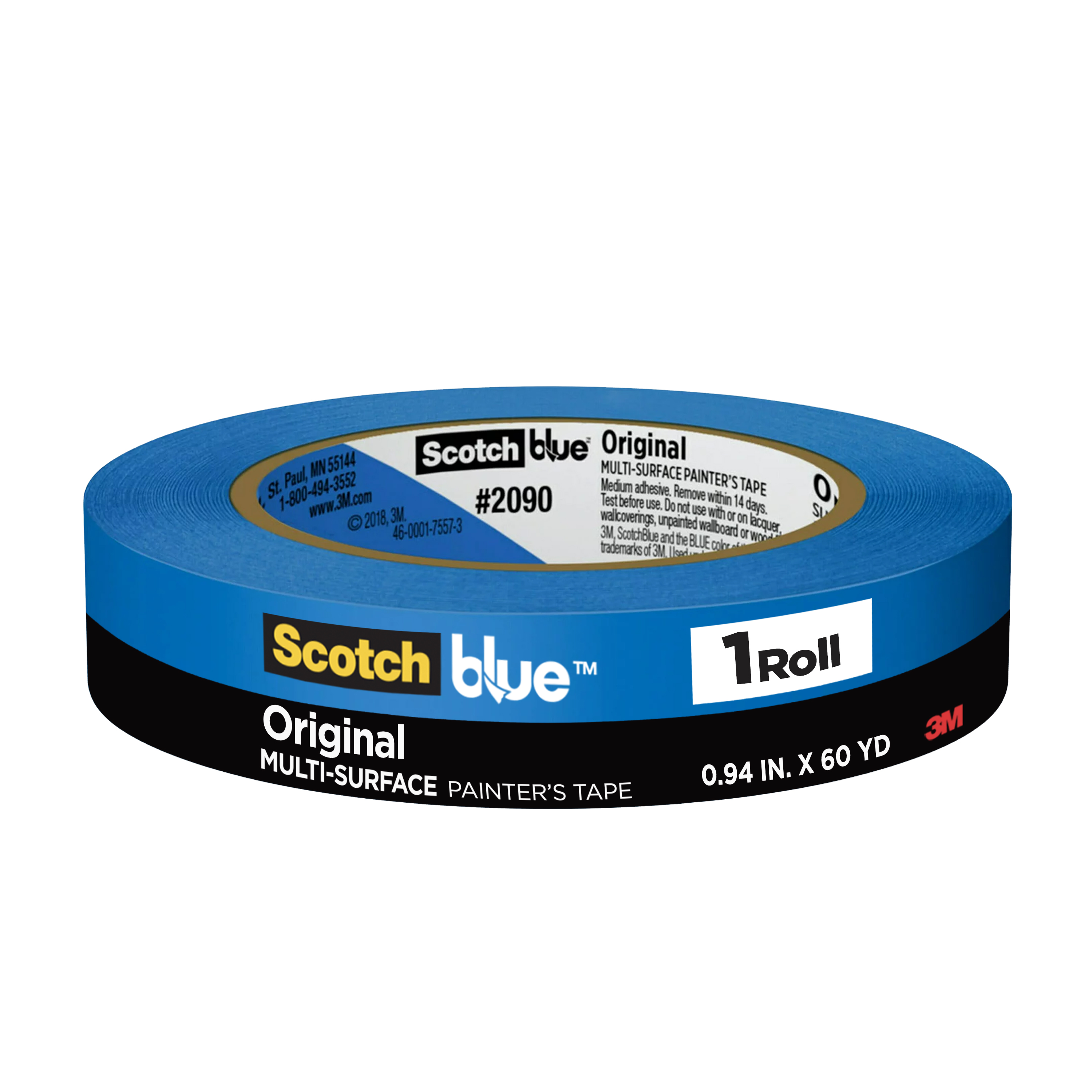 S/BLUE M/SURFACE P/TAPE 24MM X 54.8M