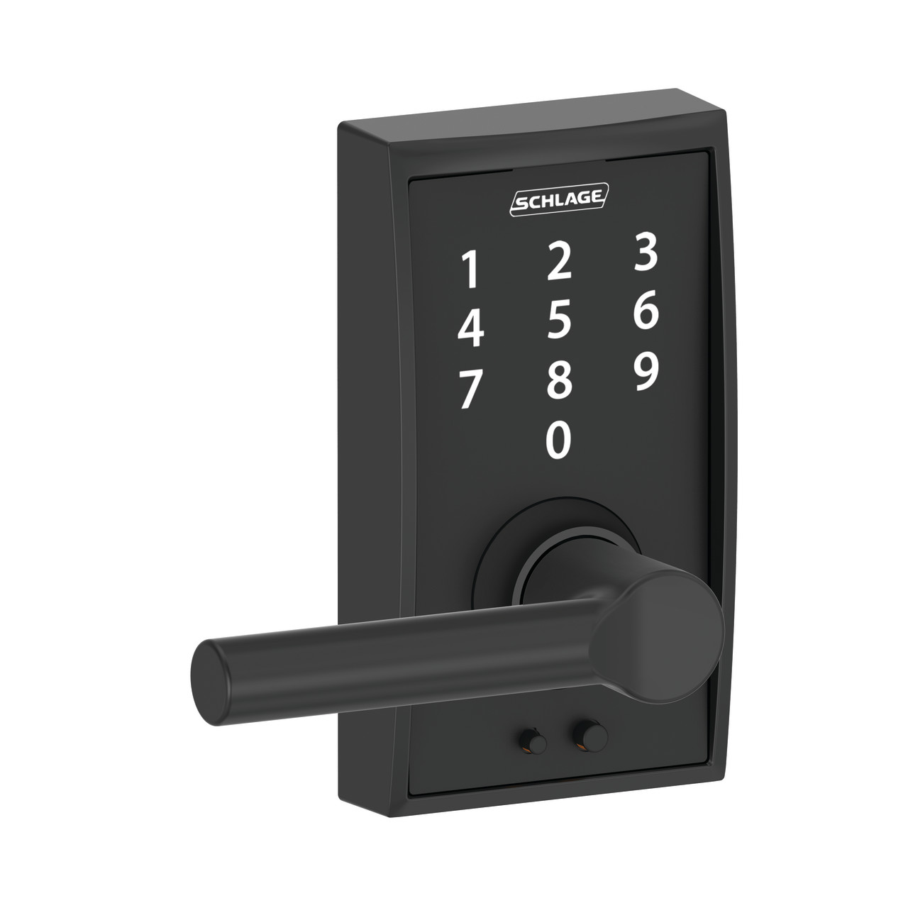 Schlage Touch™ Keyless Touchscreen Lever with Broadway Lever