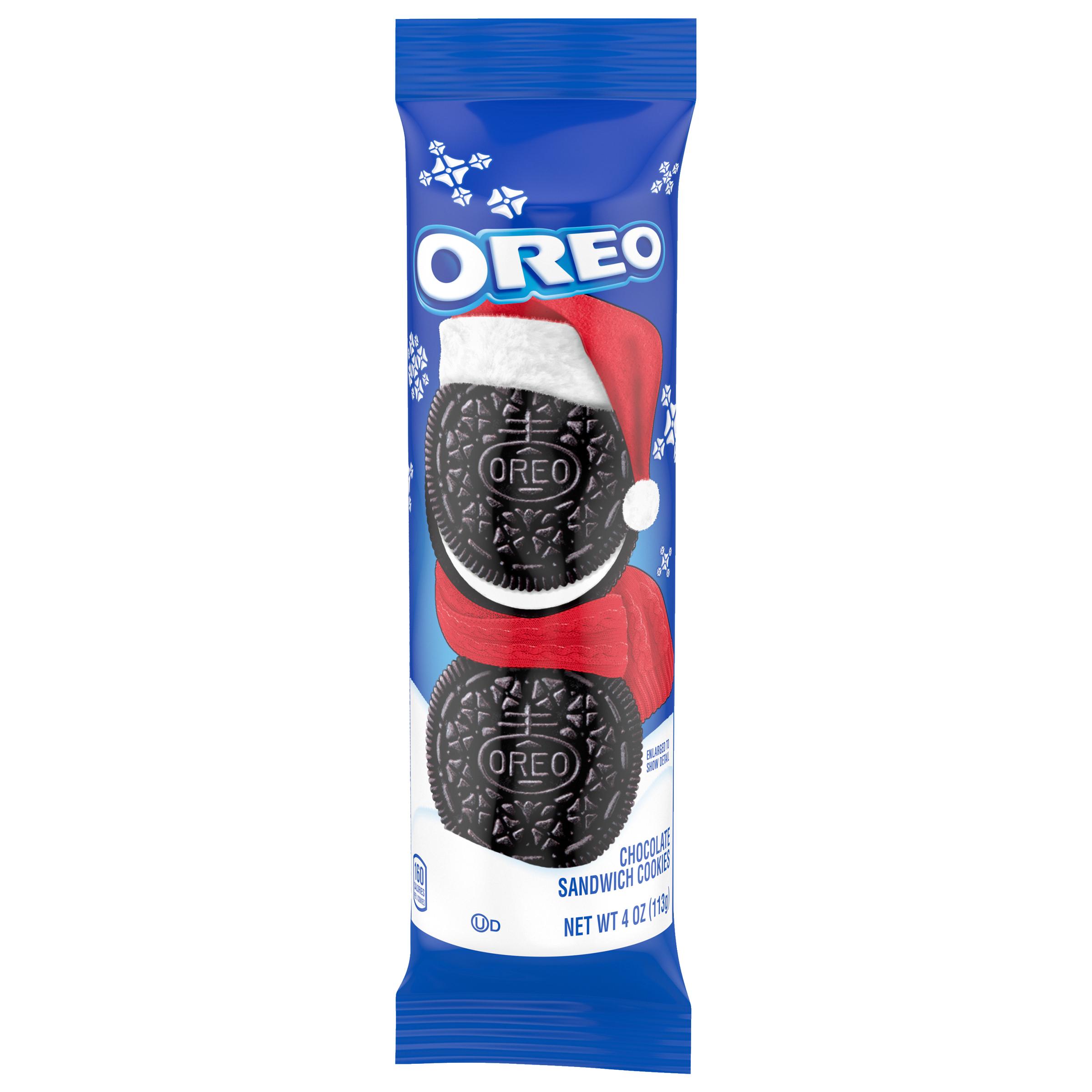 OREO Chocolate Sandwich Cookies, Holiday Cookies, 4 oz Stocking Stuffer Pack-thumbnail-0