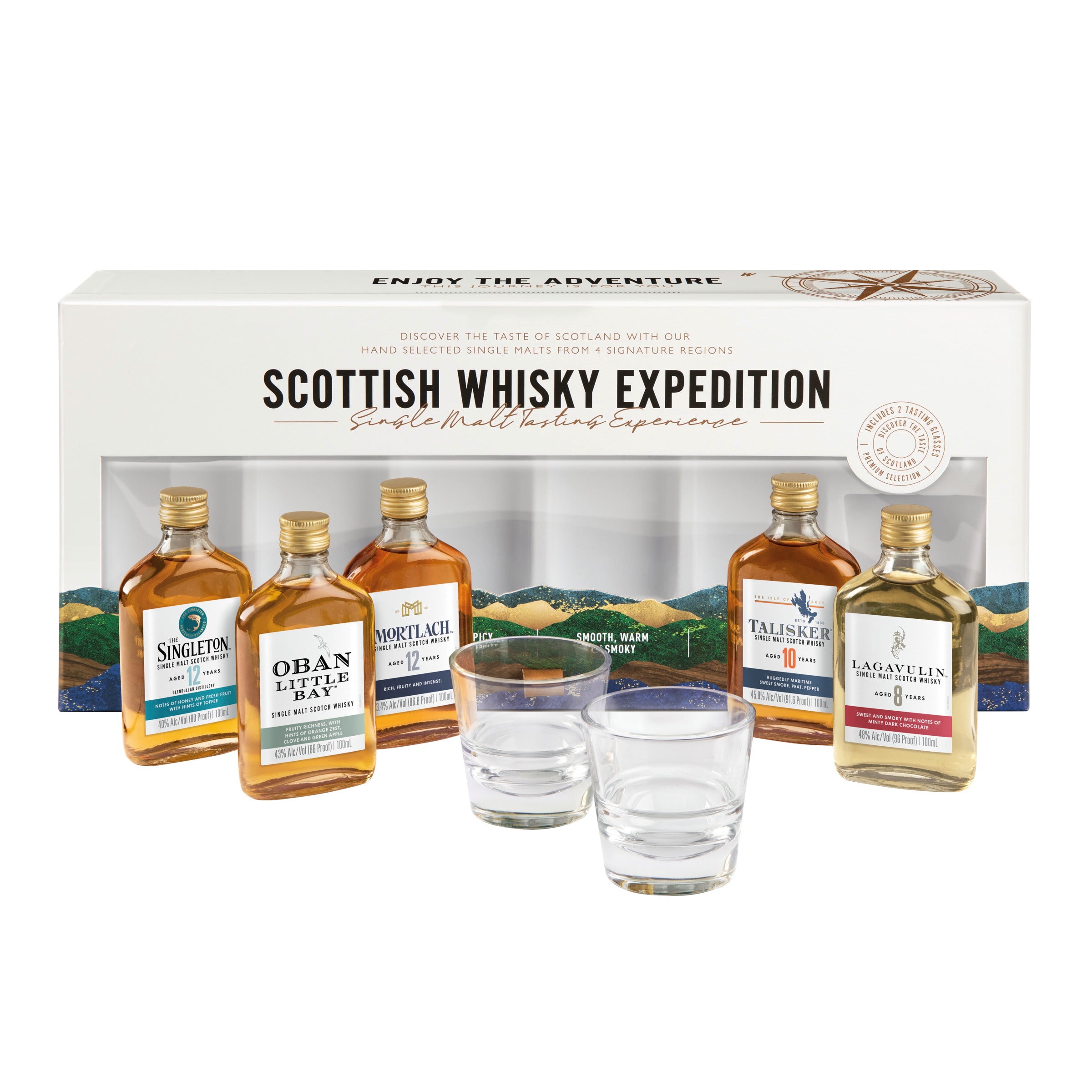 SCOTTISH WHISKY EXPEDITION GIFT PACK