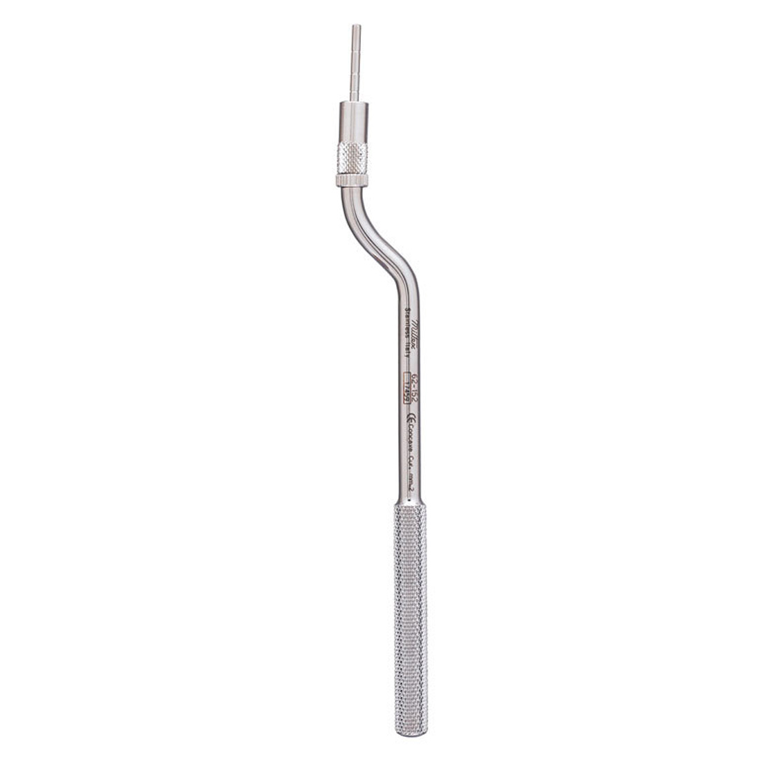 Concave Osteotome w/Stop Curved 2mm