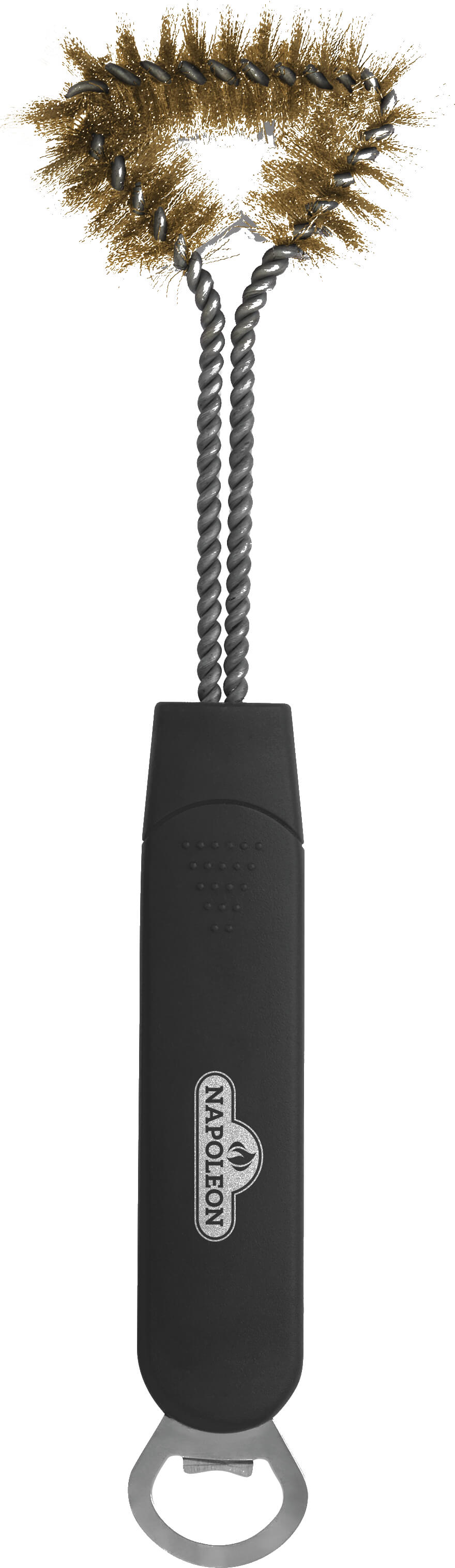 Napoleon Three Sided Grill Brush with Bottle Opener