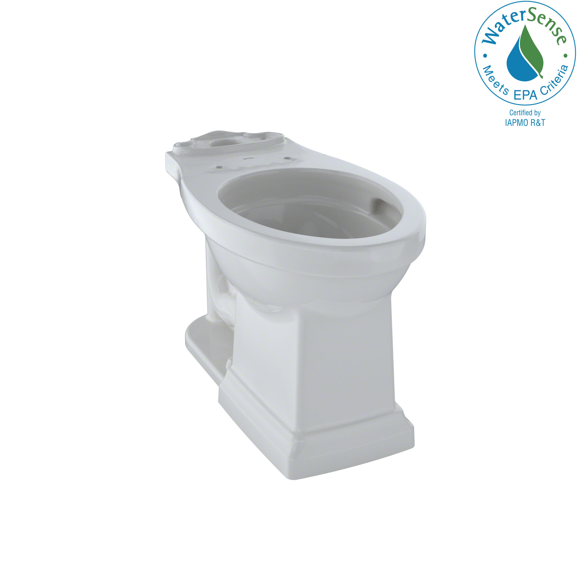 TOTO Promenade II Universal Height Toilet Bowl with CEFIONTECT, Colonial White, Vitreous China, C404CUFG#11