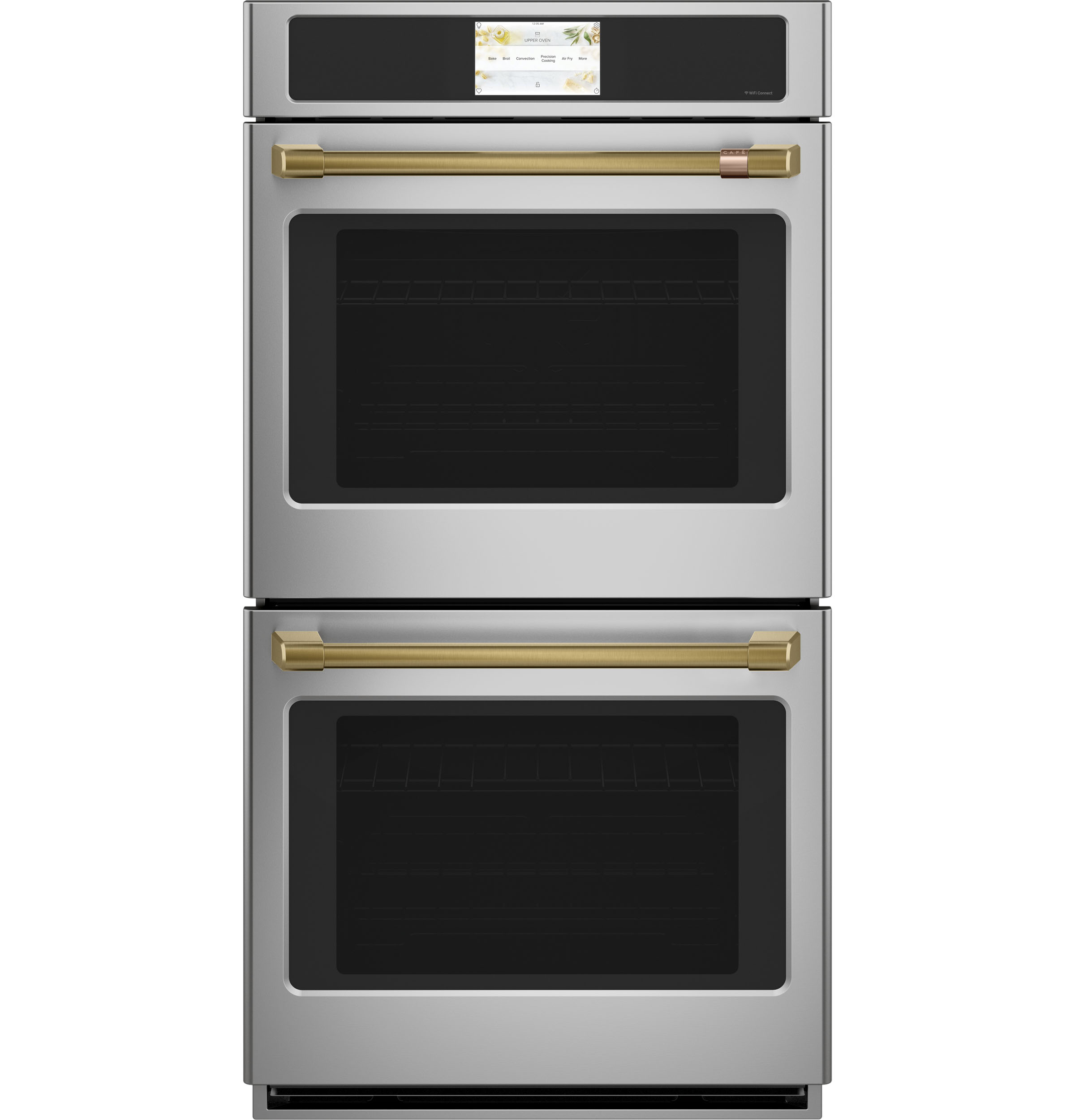 27" Width Hndl Kit for Dbl Wall Ovens Brushed Brass For use w/ Wall Ovens — Not Connectable view 2