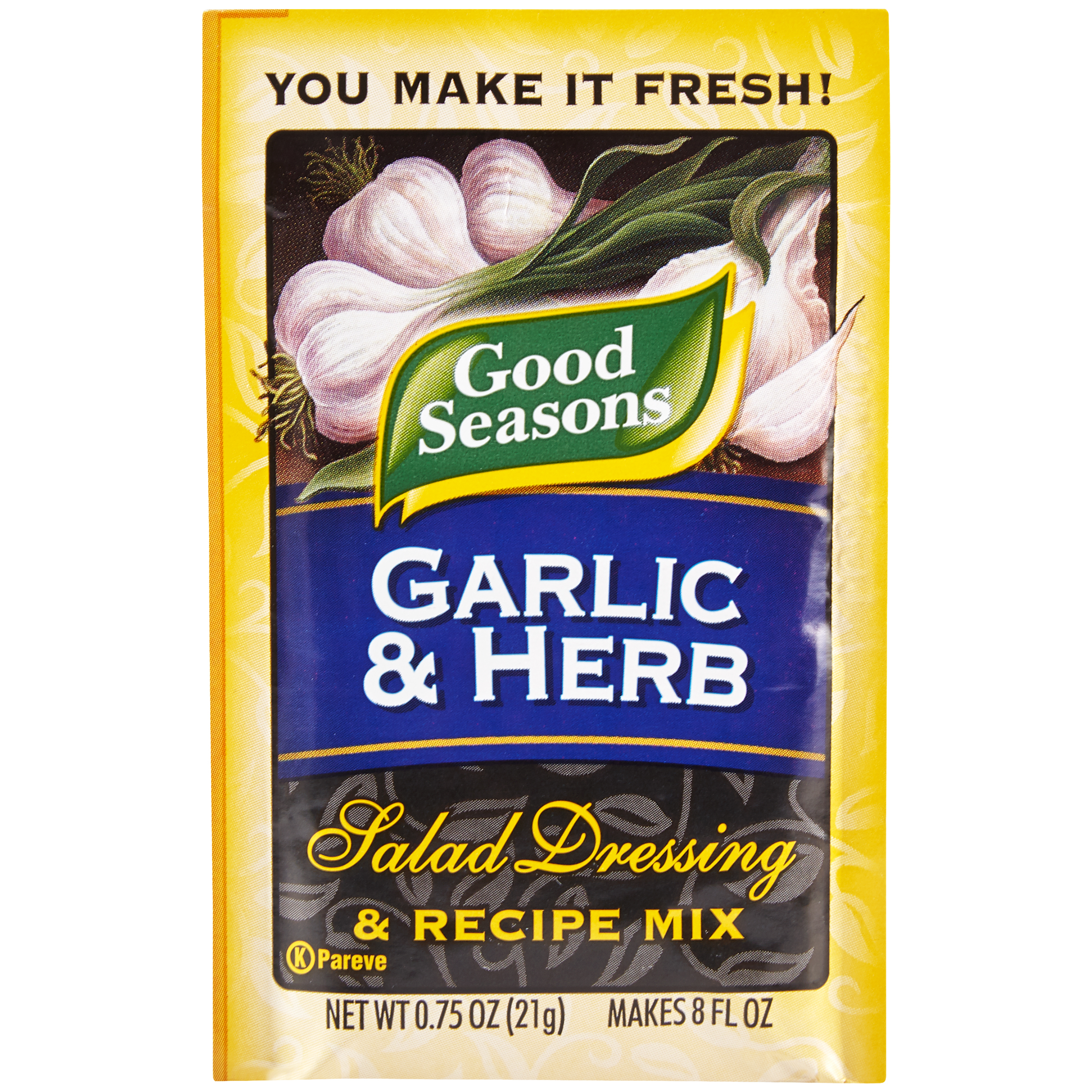 Good Seasons Garlic & Herb Salad Dressing & Recipe Mix 0.75 oz Envelope