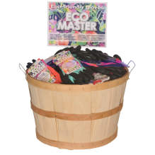 Bellingham BASKETECO Eco Master® Eco-Friendly Assorted Gloves Wooden Basket, 72 Pairs