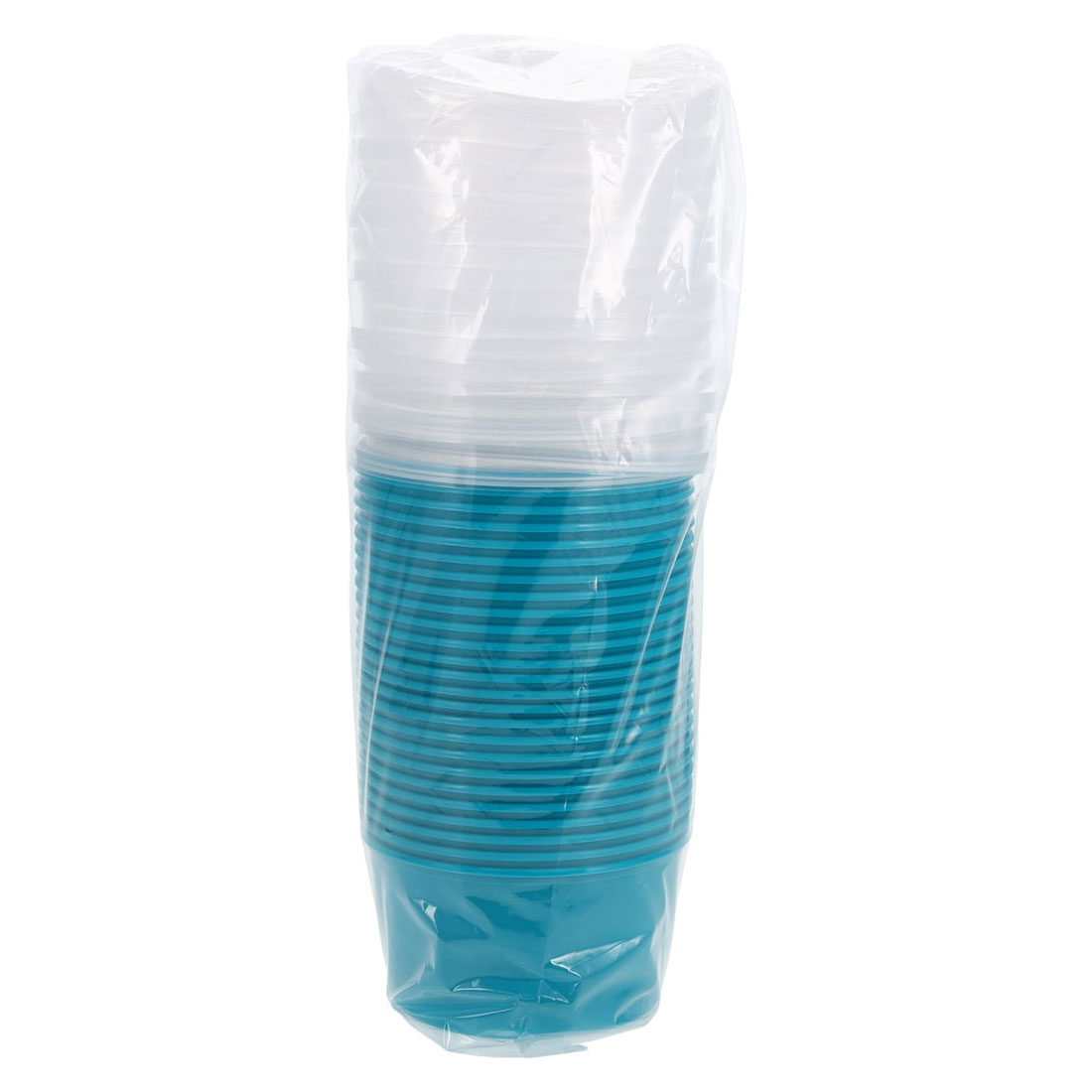 Denture Cup w/Lid Aqua