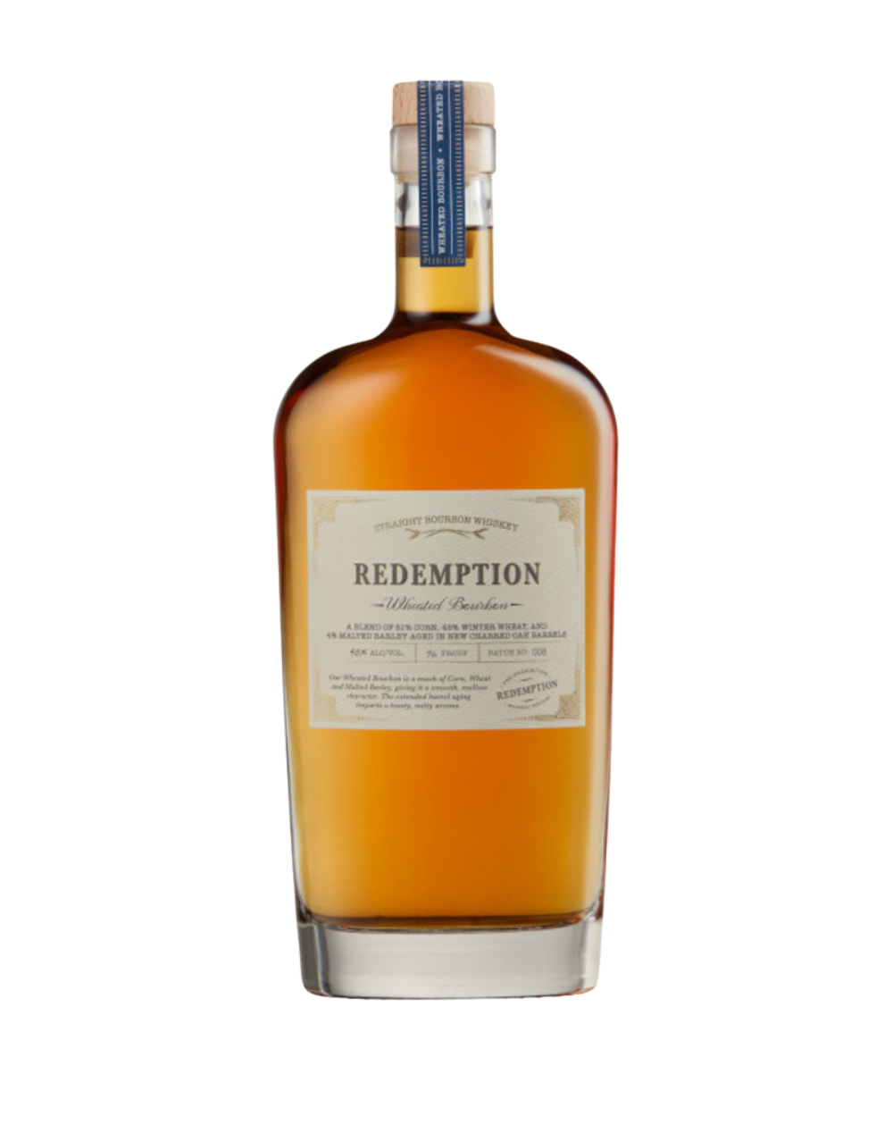 REDEMPTION WHEATED BOURBON WHISKEY