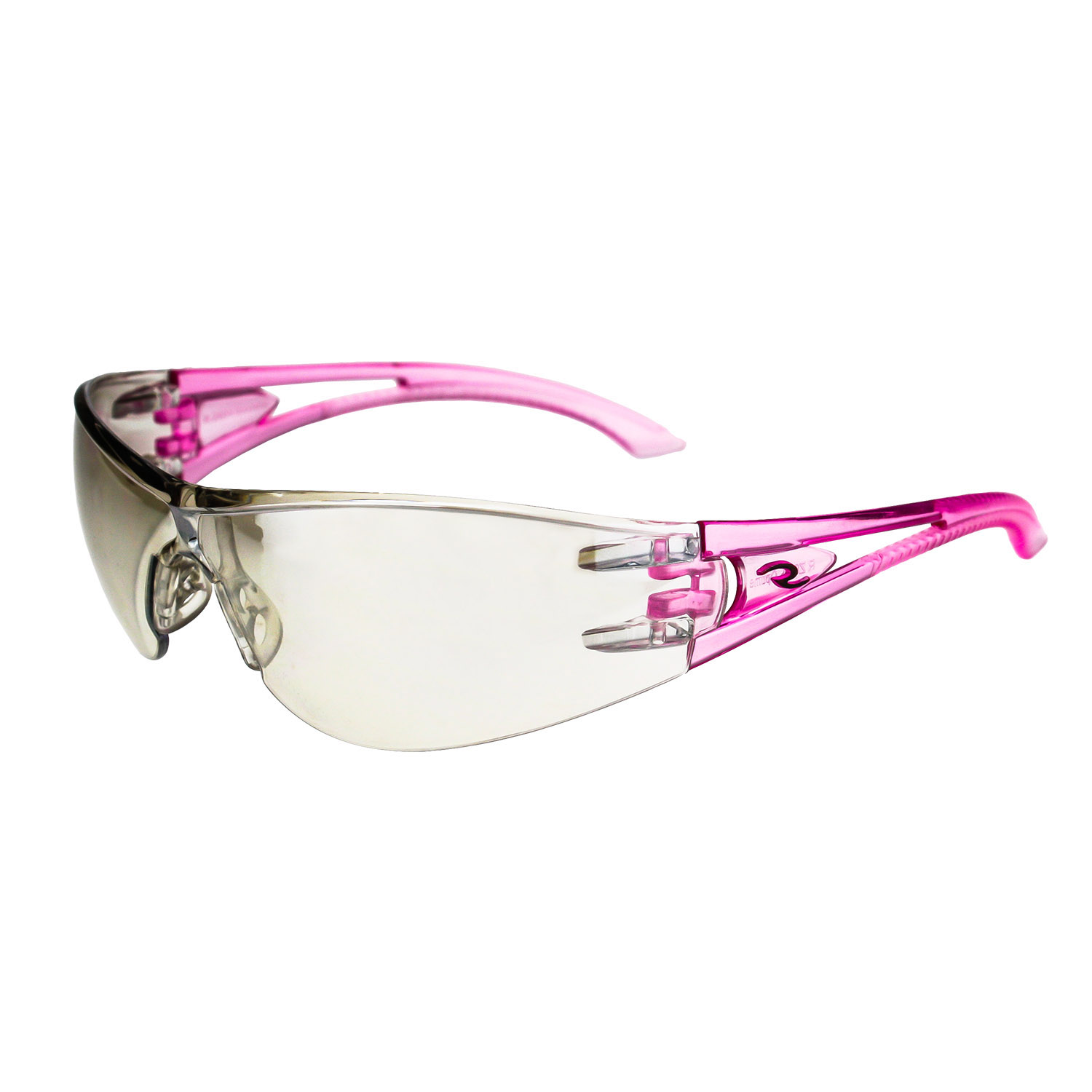 Optima Safety Eyewear - Pink Frame - Indoor/Outdoor Lens