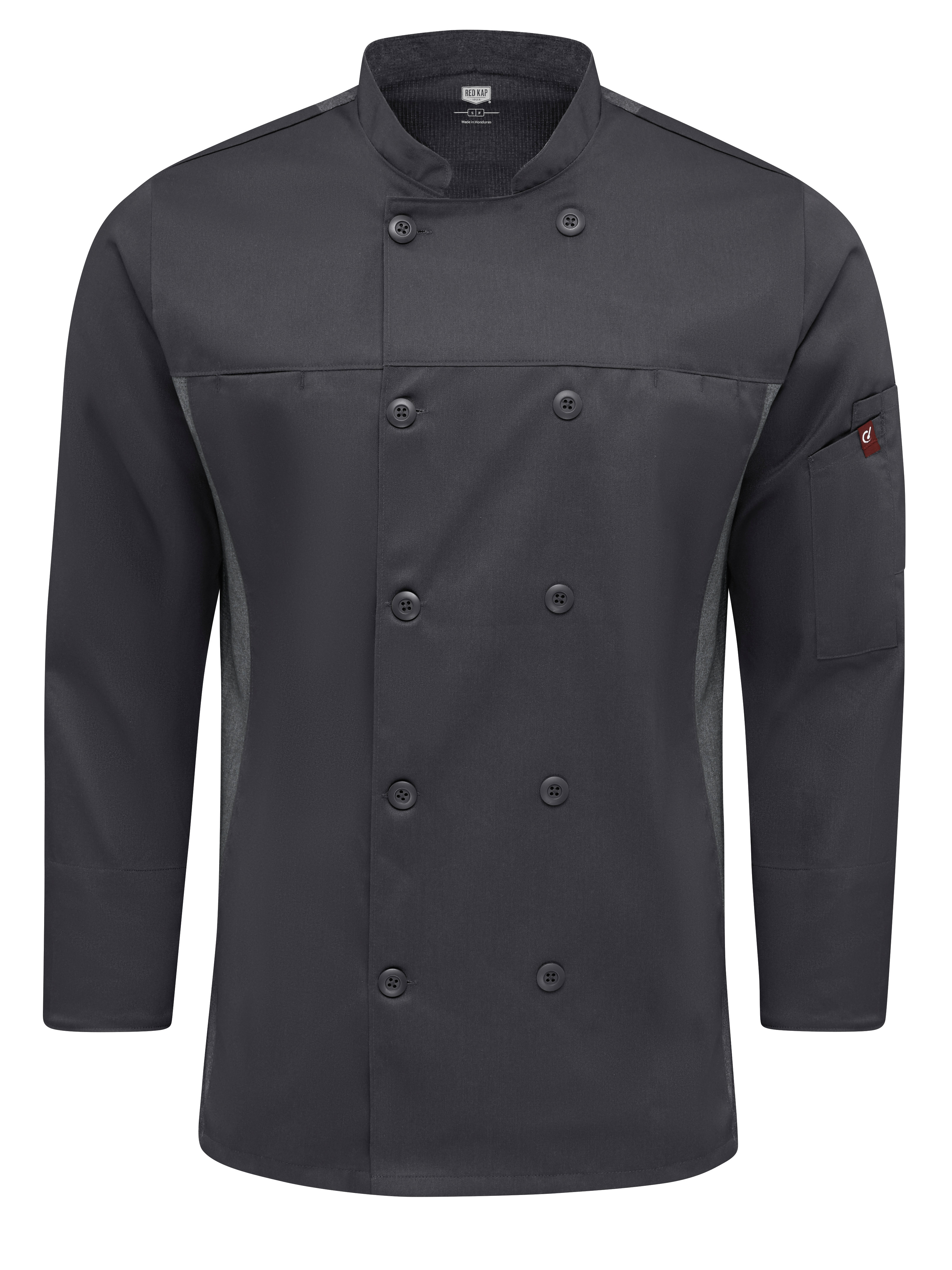 Picture of Red Kap® 054M Men's Deluxe Airflow Chef Coat