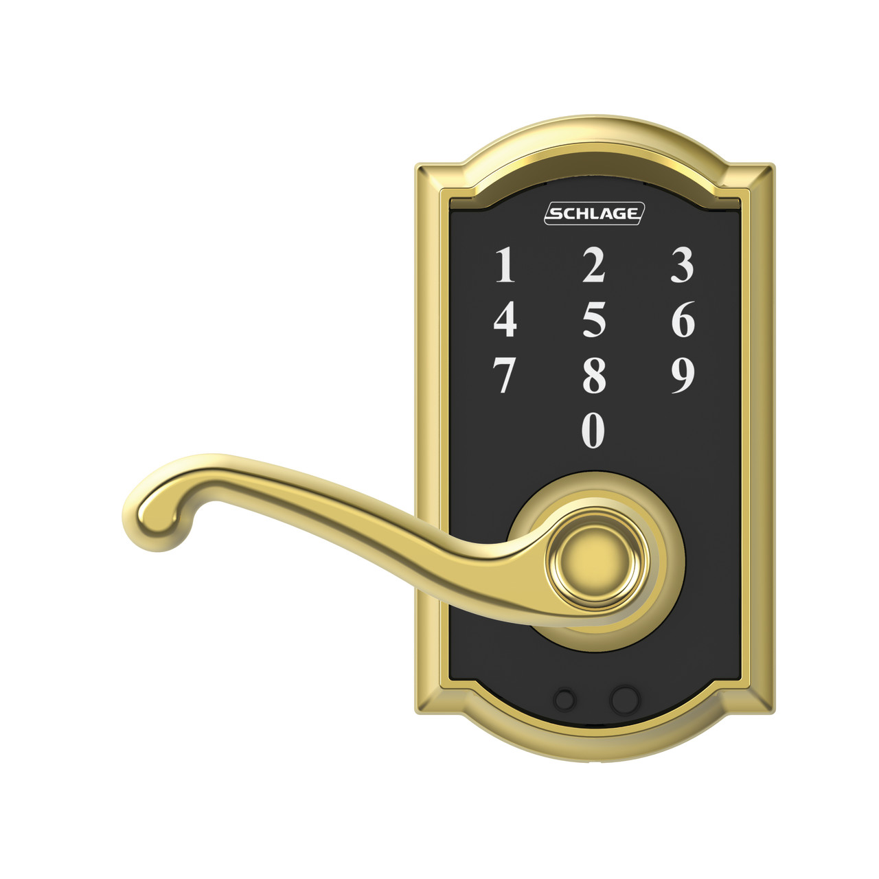 Schlage Touch™ Keyless Touchscreen Lever with Flair Lever